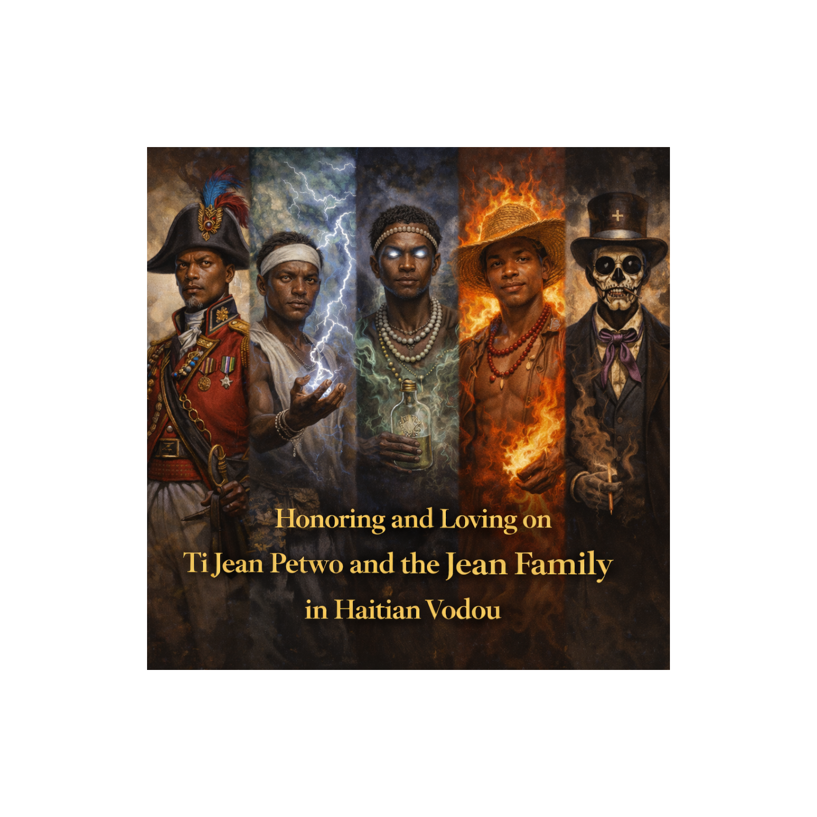 Episode 52: Honoring and Loving on Ti Jean Petwo and the Jean Family in Haitian Vodou episode artwork
