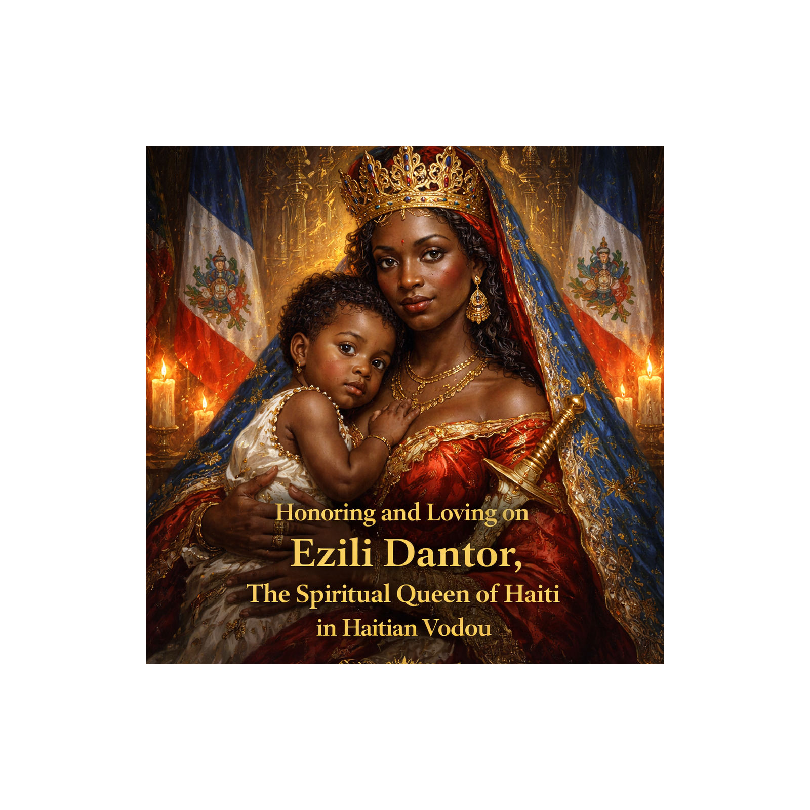Episode 53: Honoring and Loving on Ezili Dantor, The Spiritual Queen of Haiti in Haitian Vodou episode artwork
