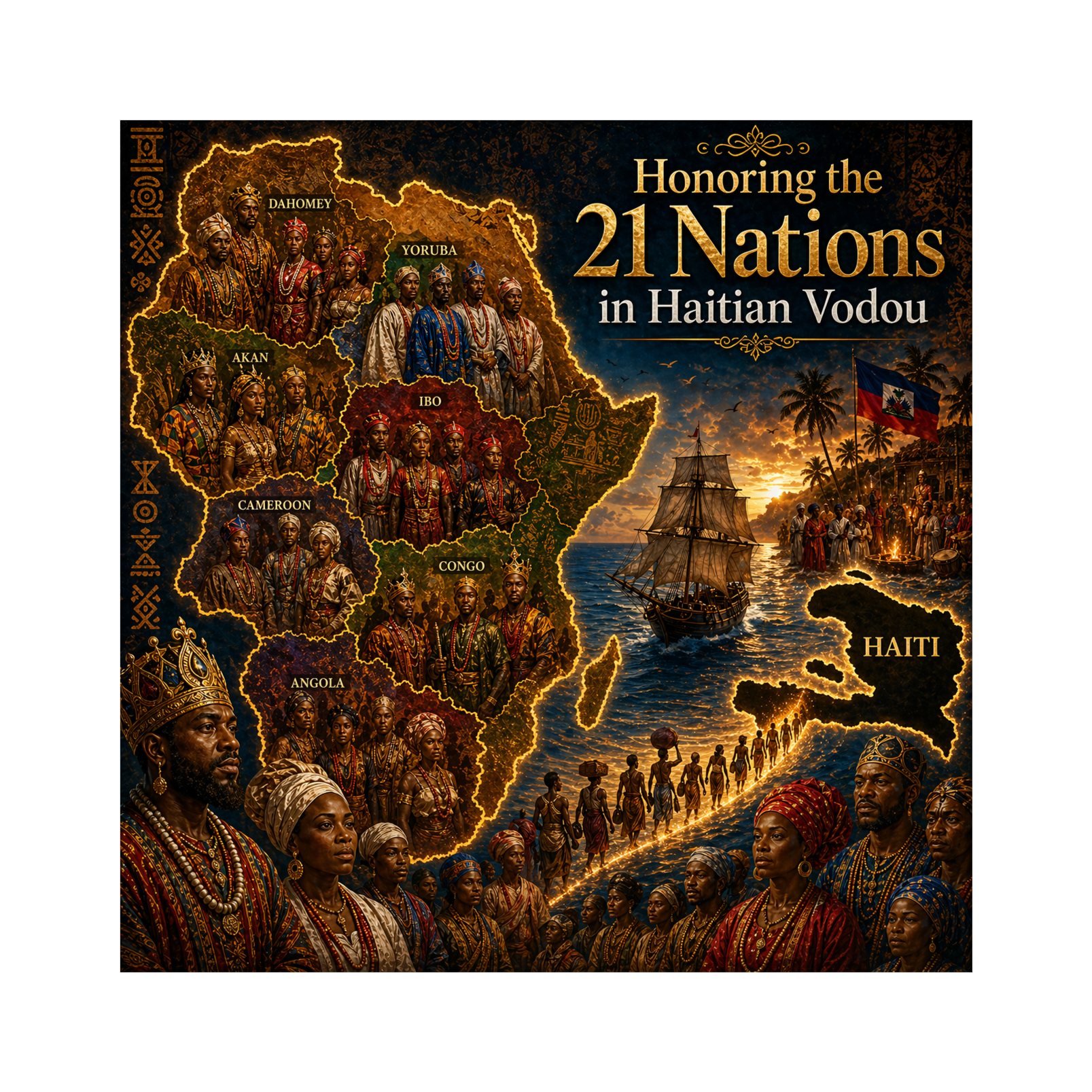 Episode 58:  Honoring and Loving on the 21 Nanchons of Haitian Vodou episode artwork
