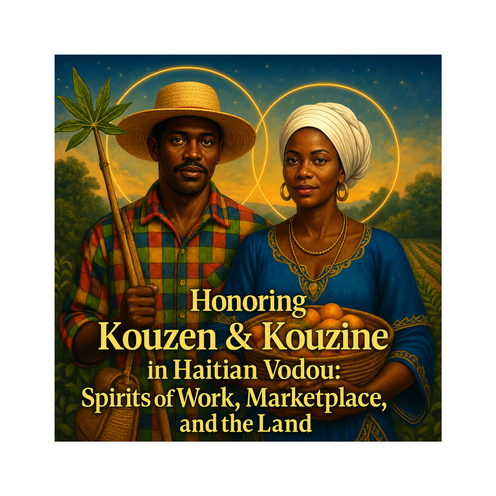 Episode 38: Honoring Kouzen & Kouzine in Haitian Vodou: Spirits of Work, Marketplace, and the Land episode artwork