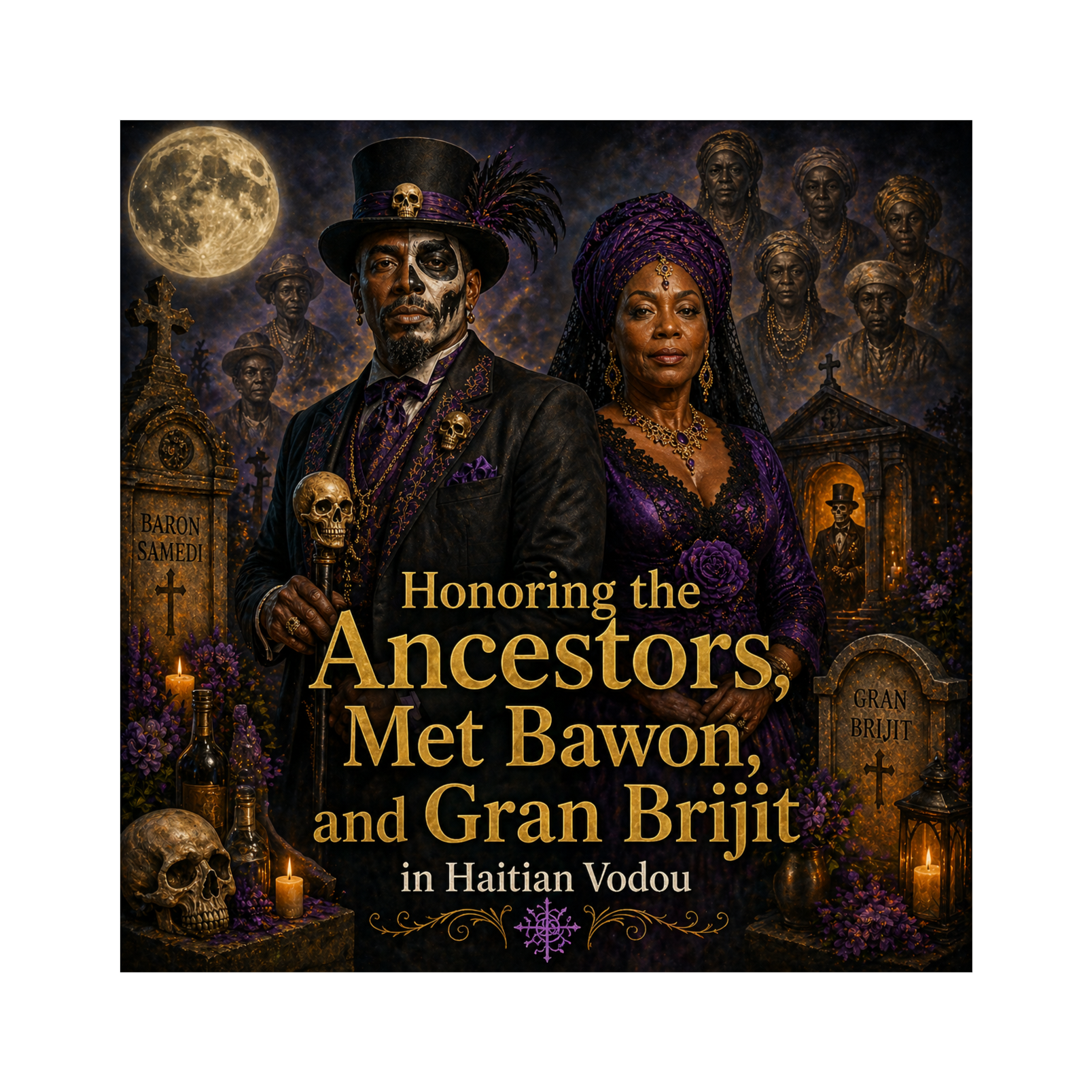 Episode 59 for Honoring the Ancestors, Met Bawon, and Gran Brijit in Haitian Vodou episode artwork