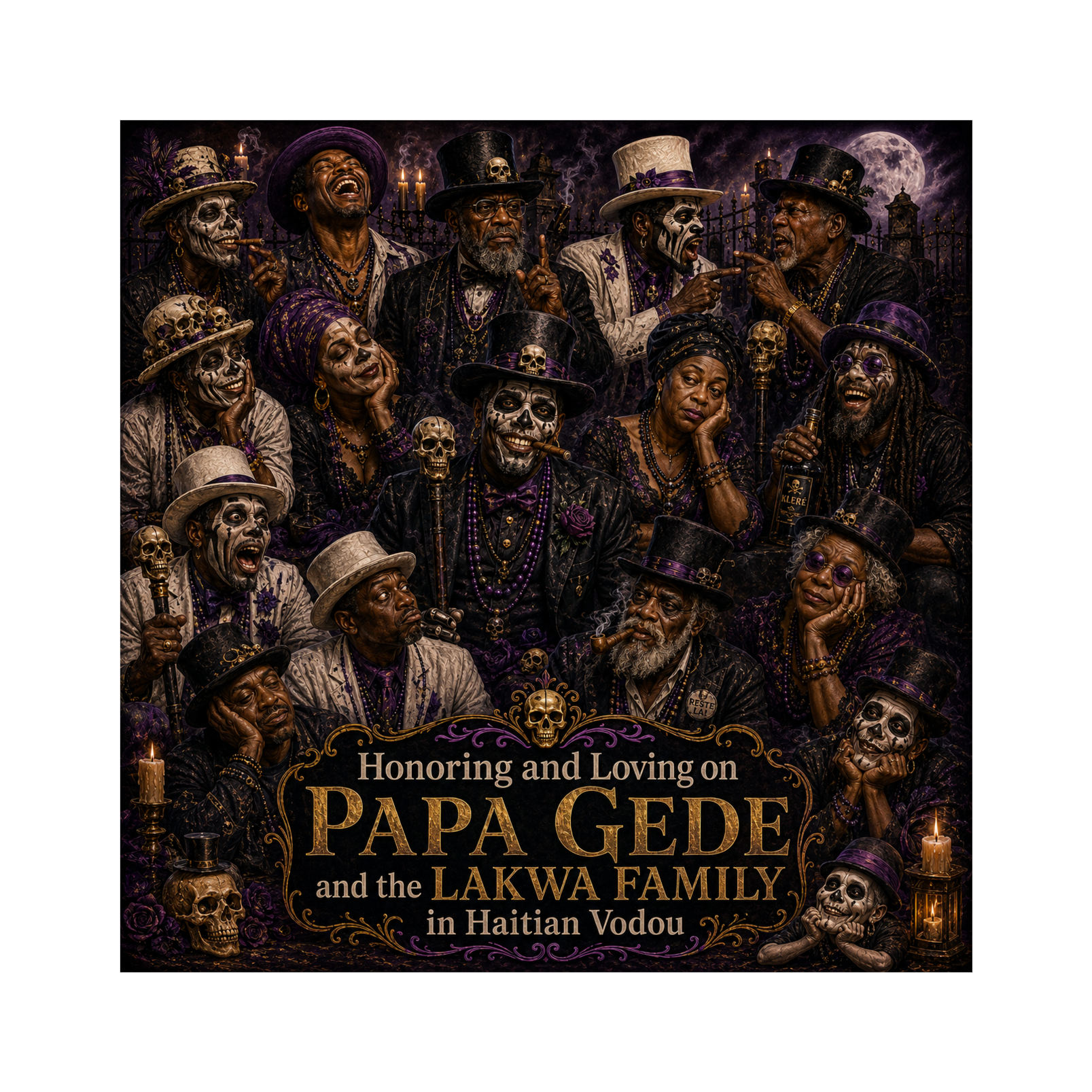 Episode 60: Honoring and Loving on Papa Gede and the Lakwa Family in Haitian Vodou episode artwork