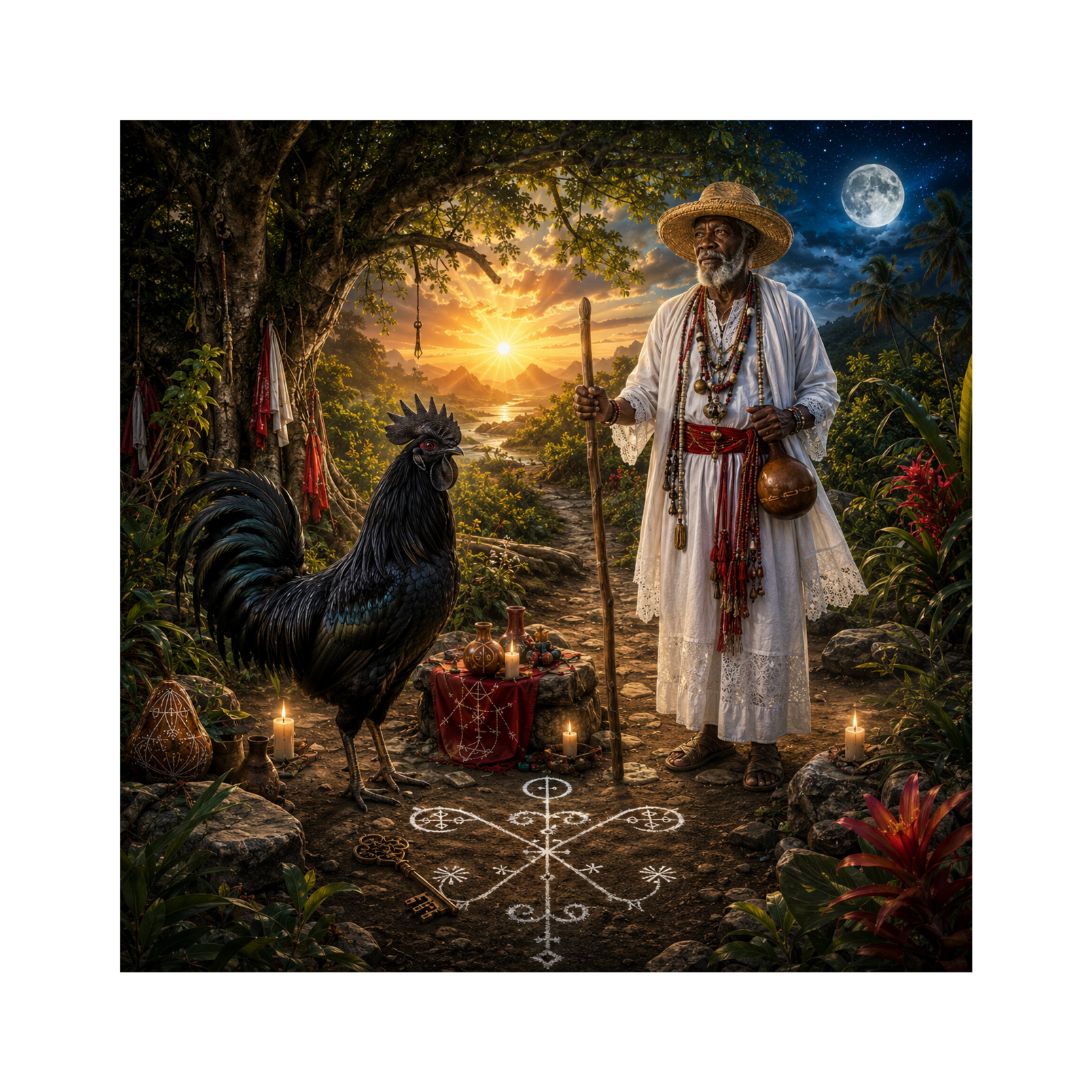 Episode 27: Papa Legba and Gran Chemin - The Sacred Road and Gate to Haitian Vodou episode artwork