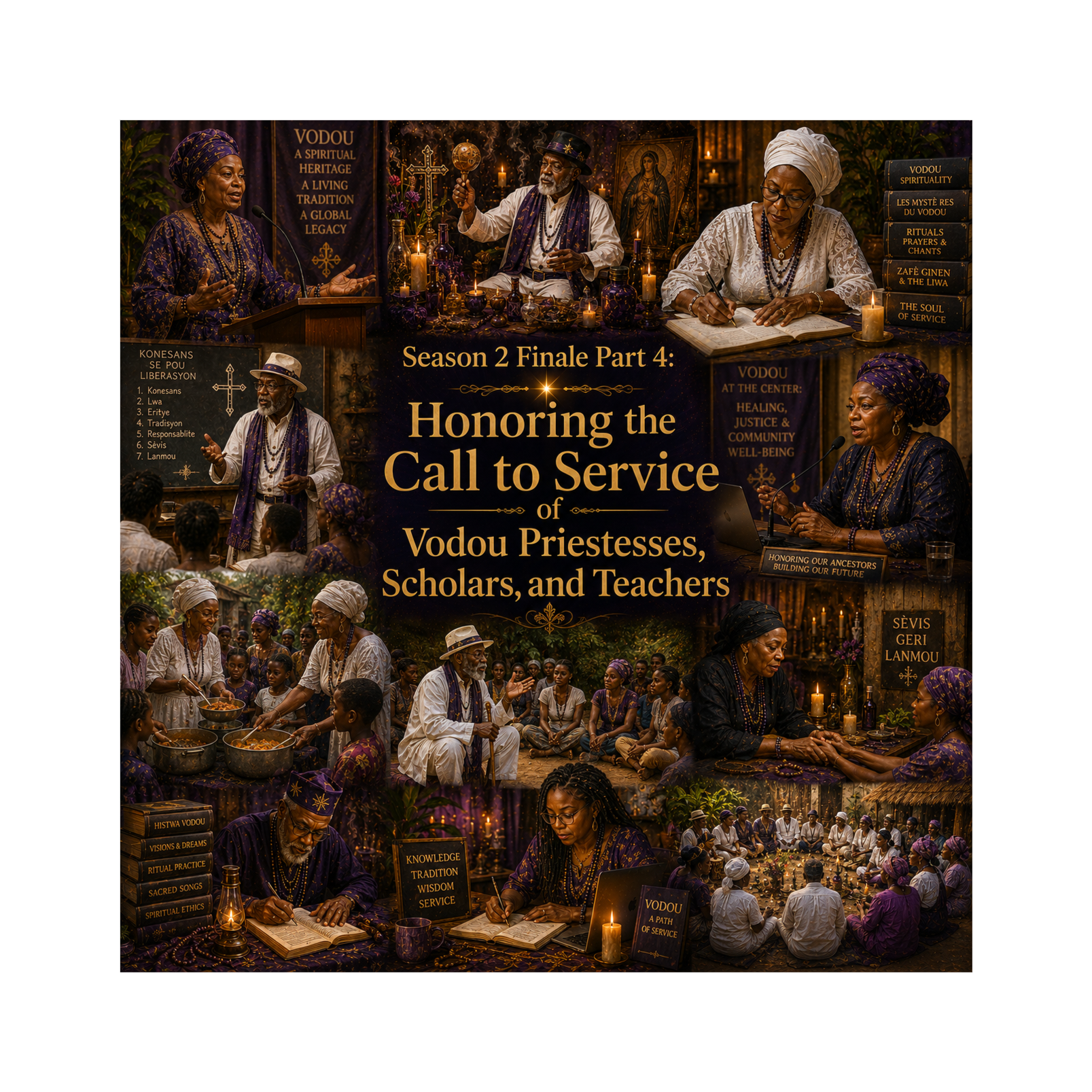 Episode 64: Season 2 Finale Part 4: Honoring the Call to Service of Vodou Priestesses, Scholars, and Teachers episode artwork