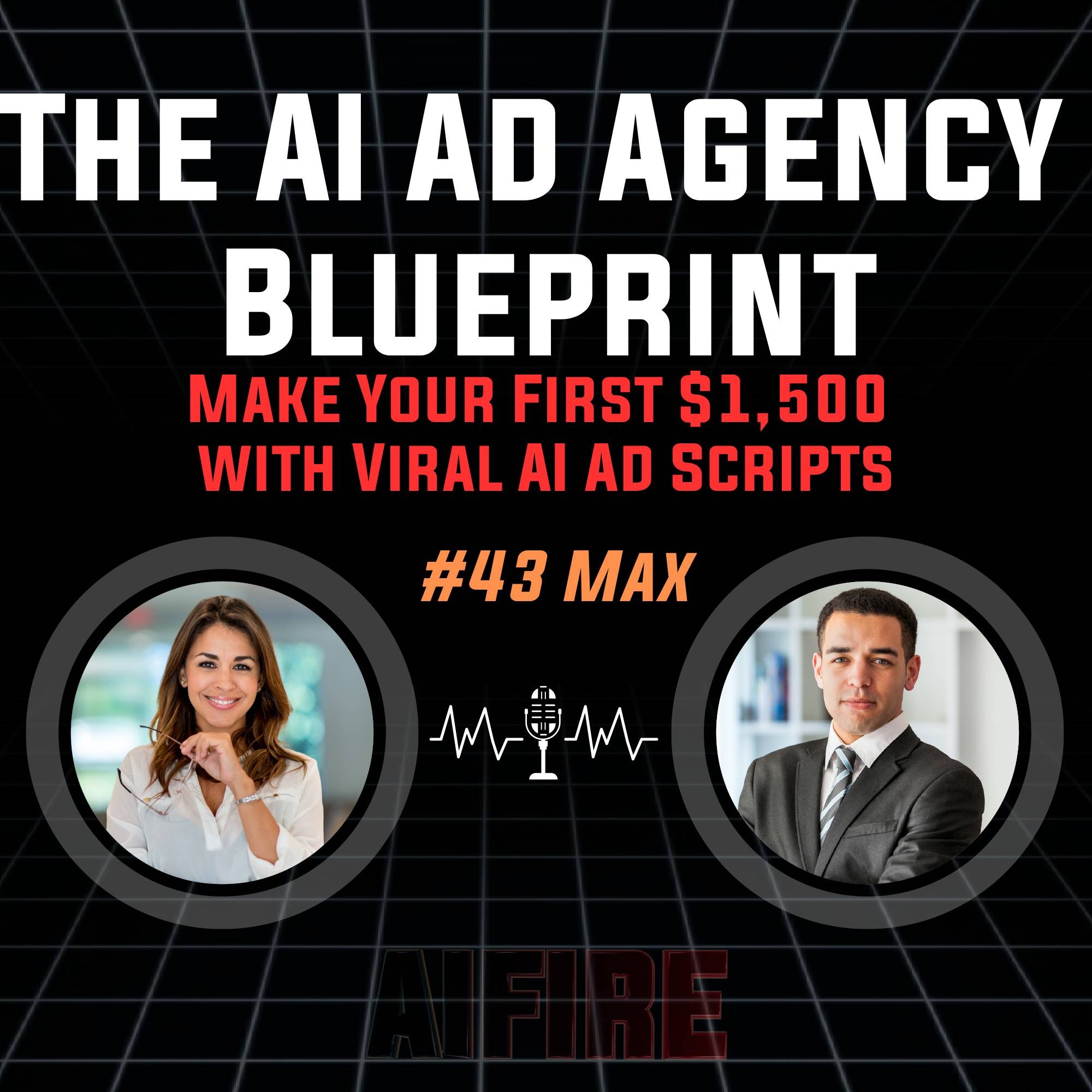 #43 Max: The AI Ad Agency Blueprint – Make Your First $1,500 with Viral AI Ad Scripts