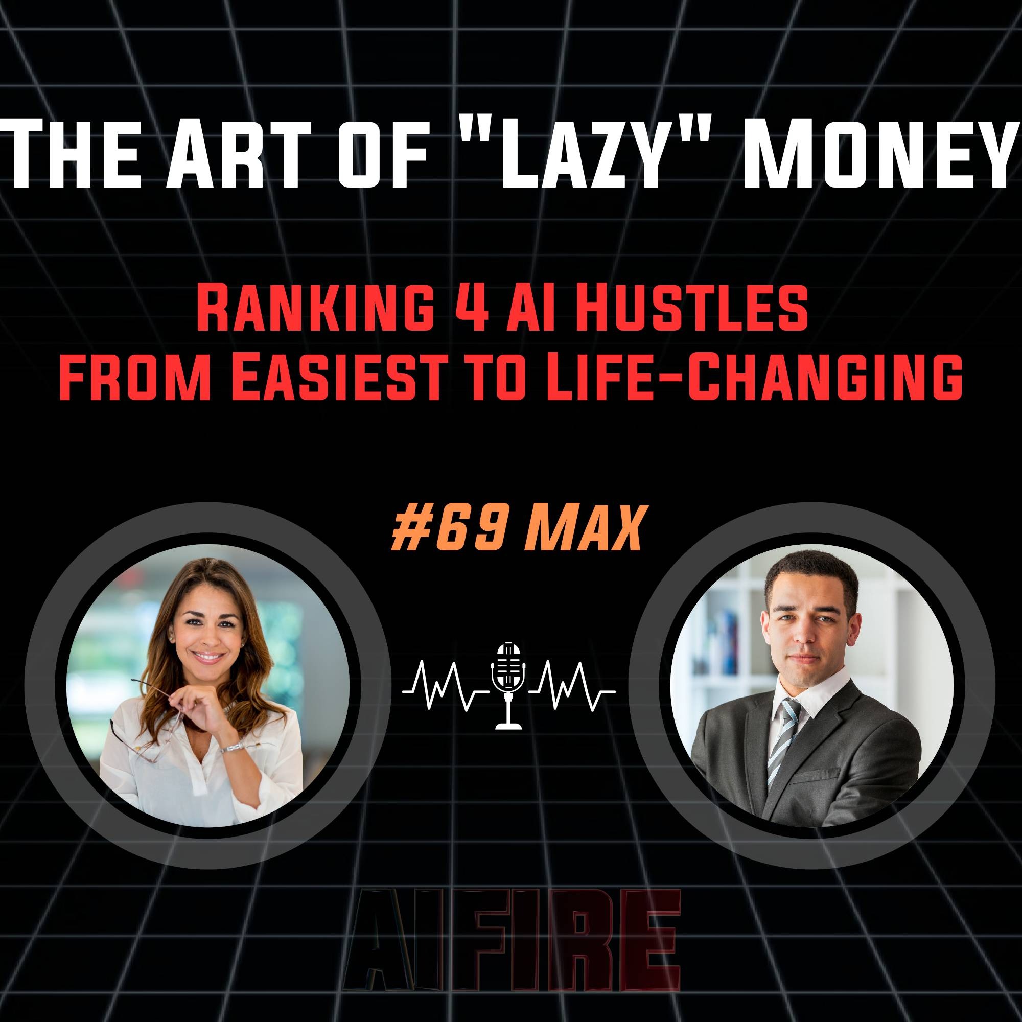 #69 Max: The Art of "Lazy" Money – Ranking 4 AI Hustles from Easiest to Life-Changing