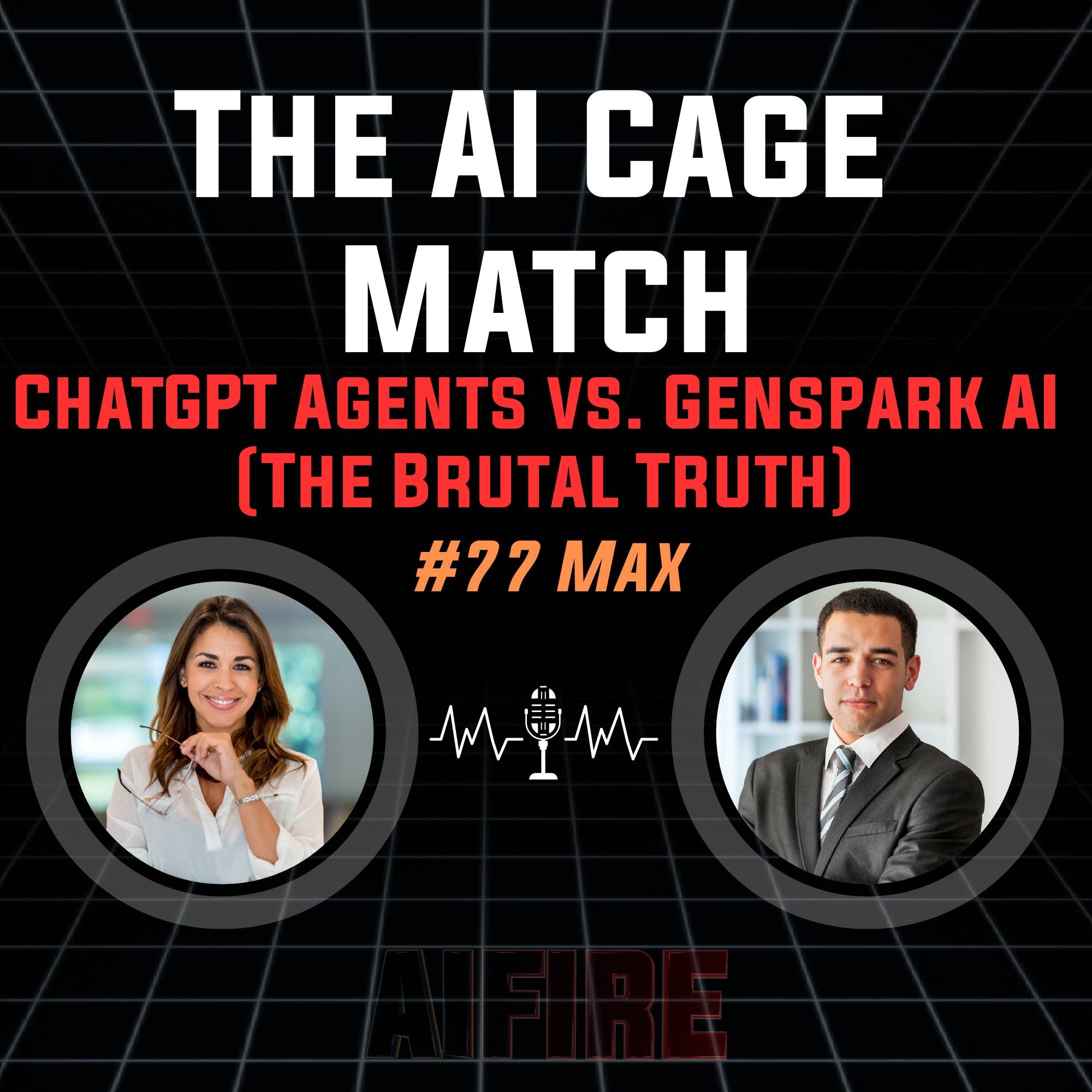 #77 Max: The AI Cage Match – ChatGPT Agents vs. Genspark AI (The Brutal Truth)