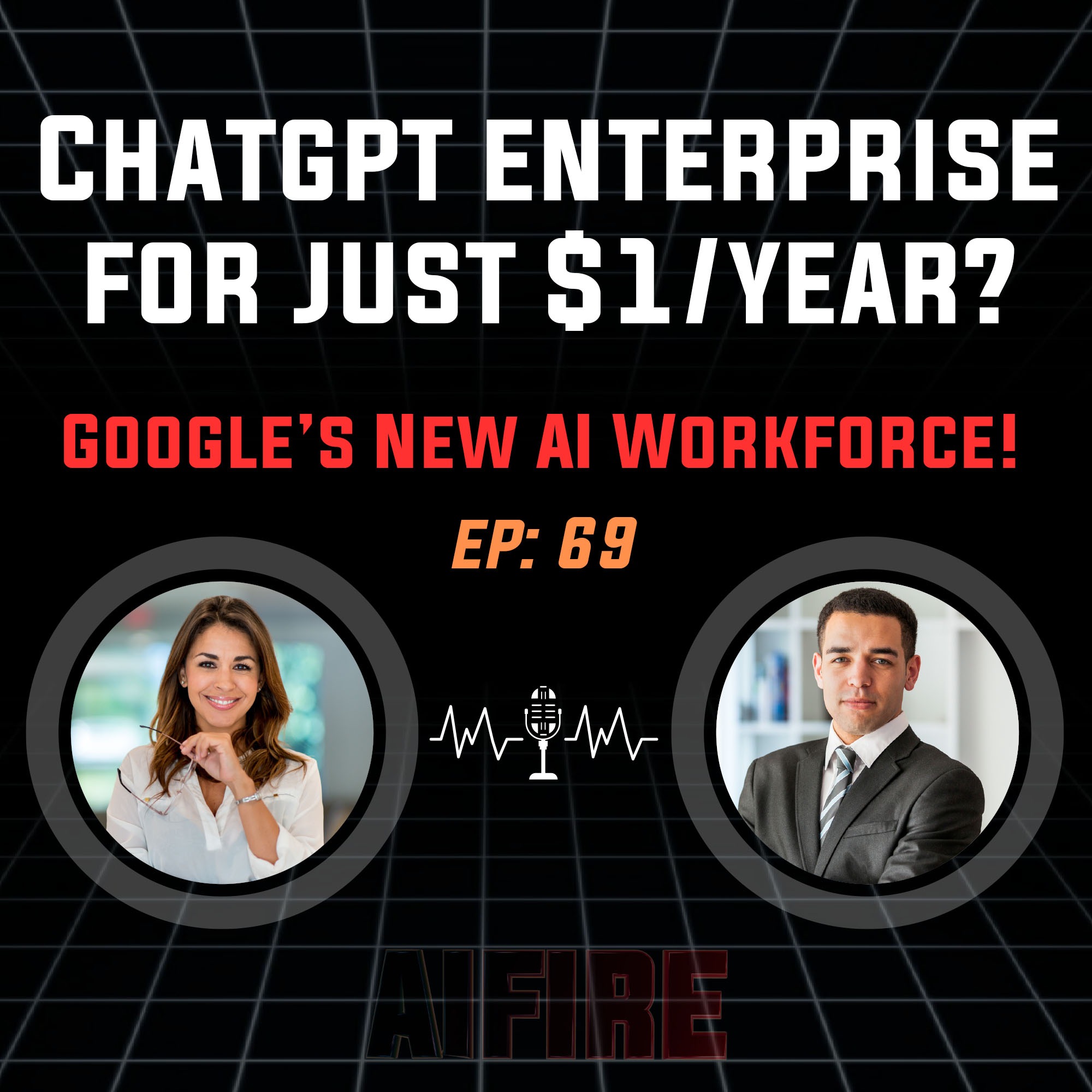 🎙️ EP 69: Google’s New AI Workforce, Nvidia’s Chip Empire & The $1 ChatGPT Power Move
