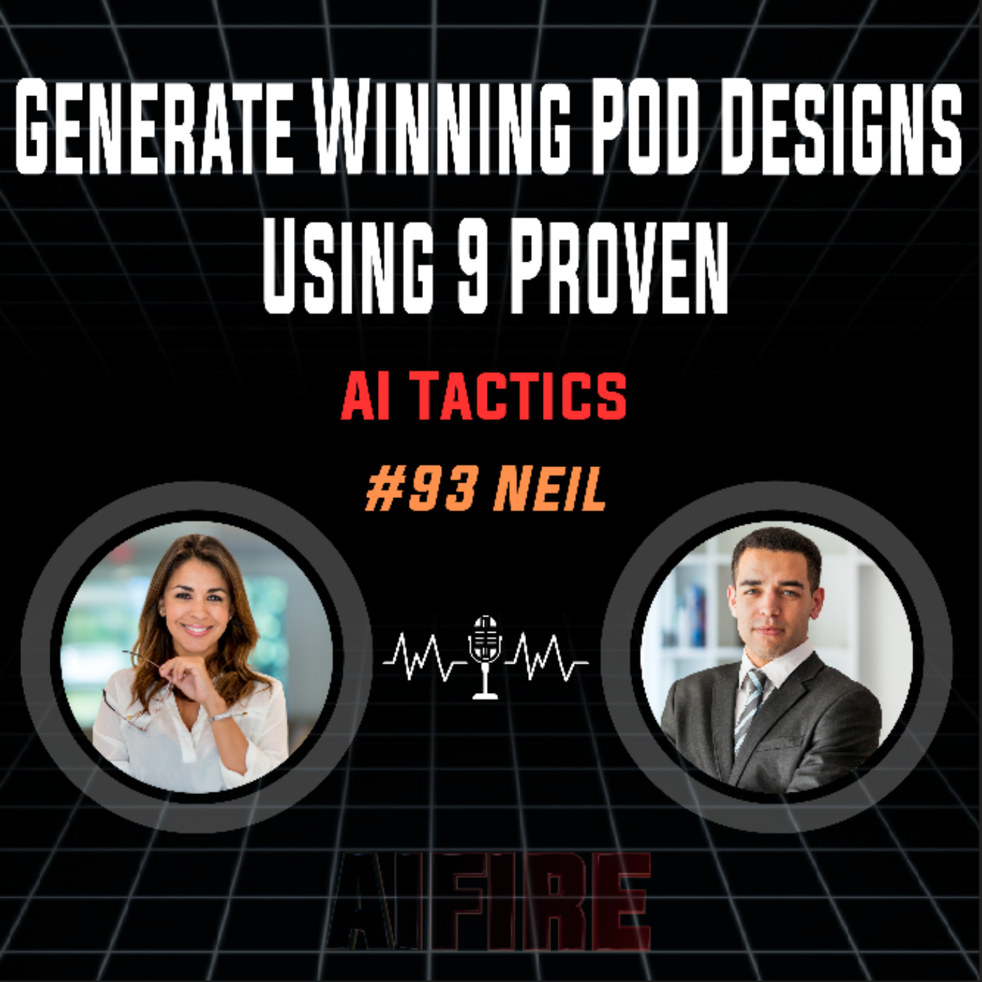 #93 Neil: Generate Winning POD Designs Using 9 Proven AI Tactics