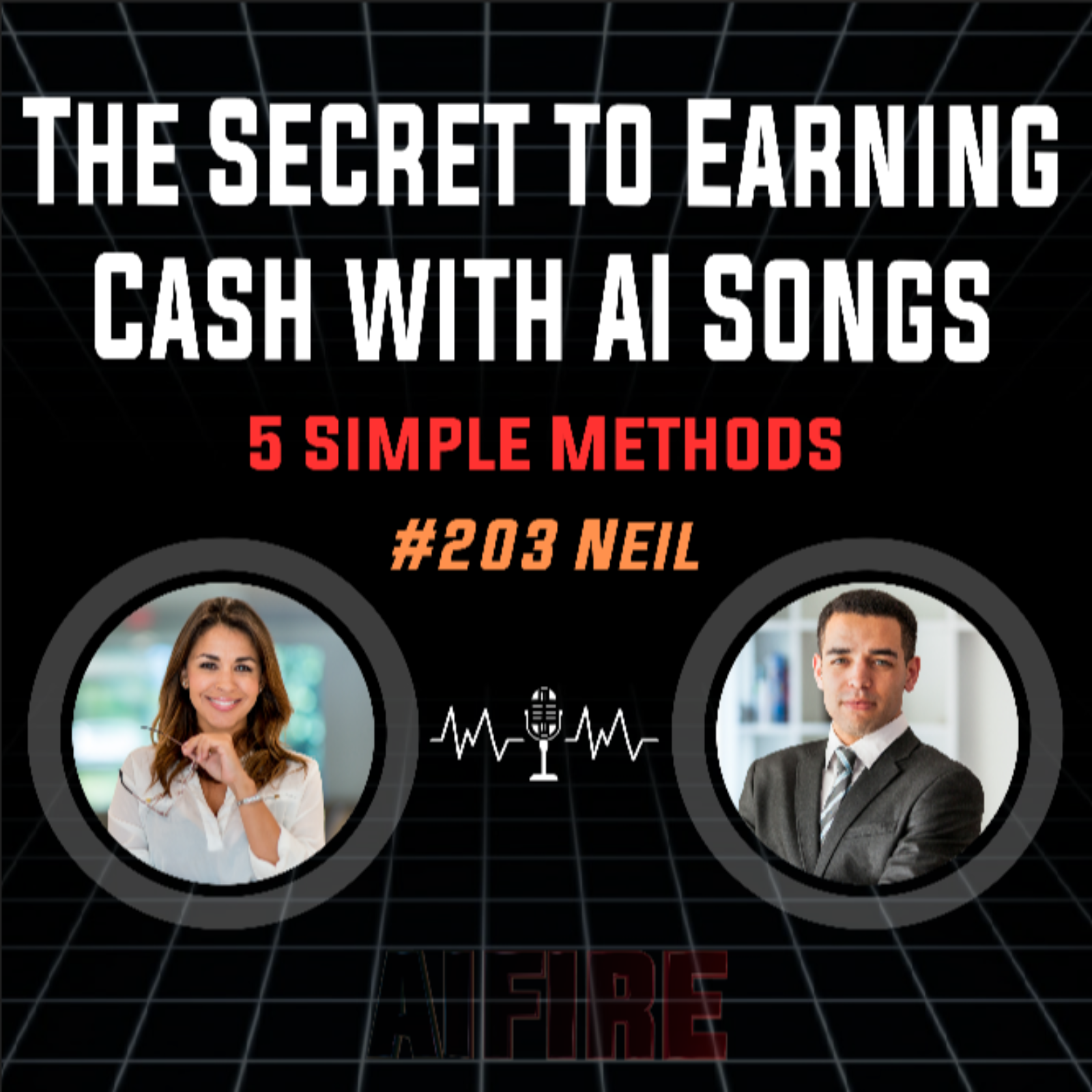 #203 Neil: The Secret To Earning Cash With AI Songs - 5 Simple Methods