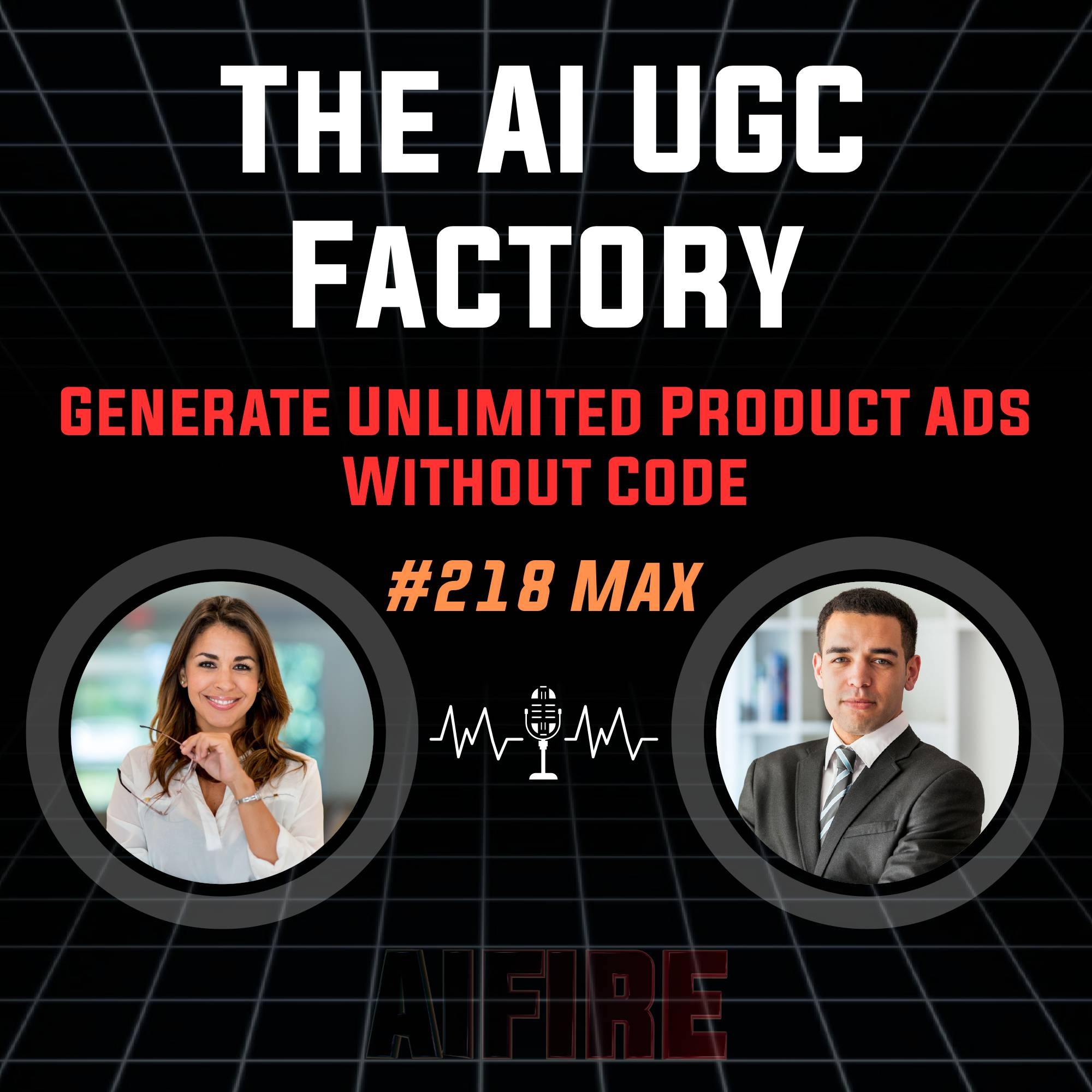 #218 Max: The AI UGC Factory – How to Generate Unlimited Product Ads Without Code
