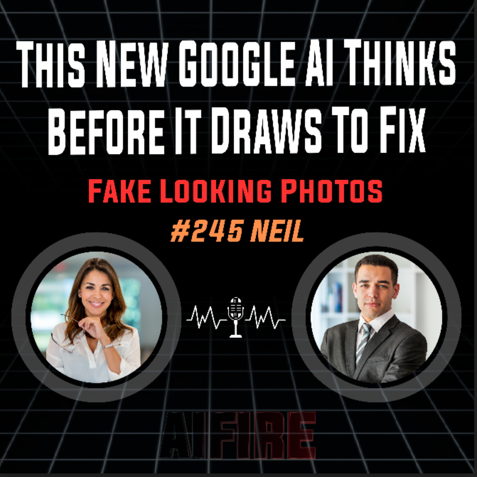 #245 Neil: This New Google AI Thinks Before It Draws To Fix Fake Looking Photos