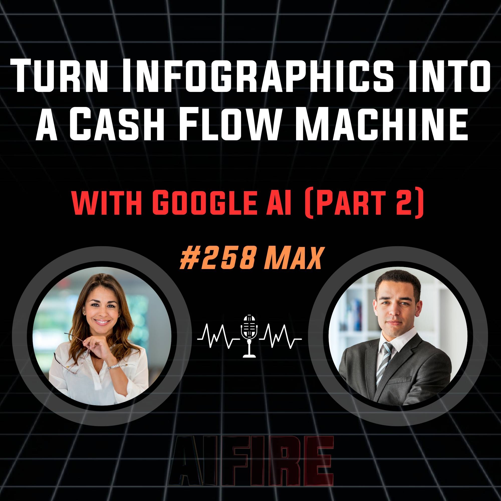 #258 Max: How to Turn Infographics into a Cash Flow Machine with Google AI (Part 2)