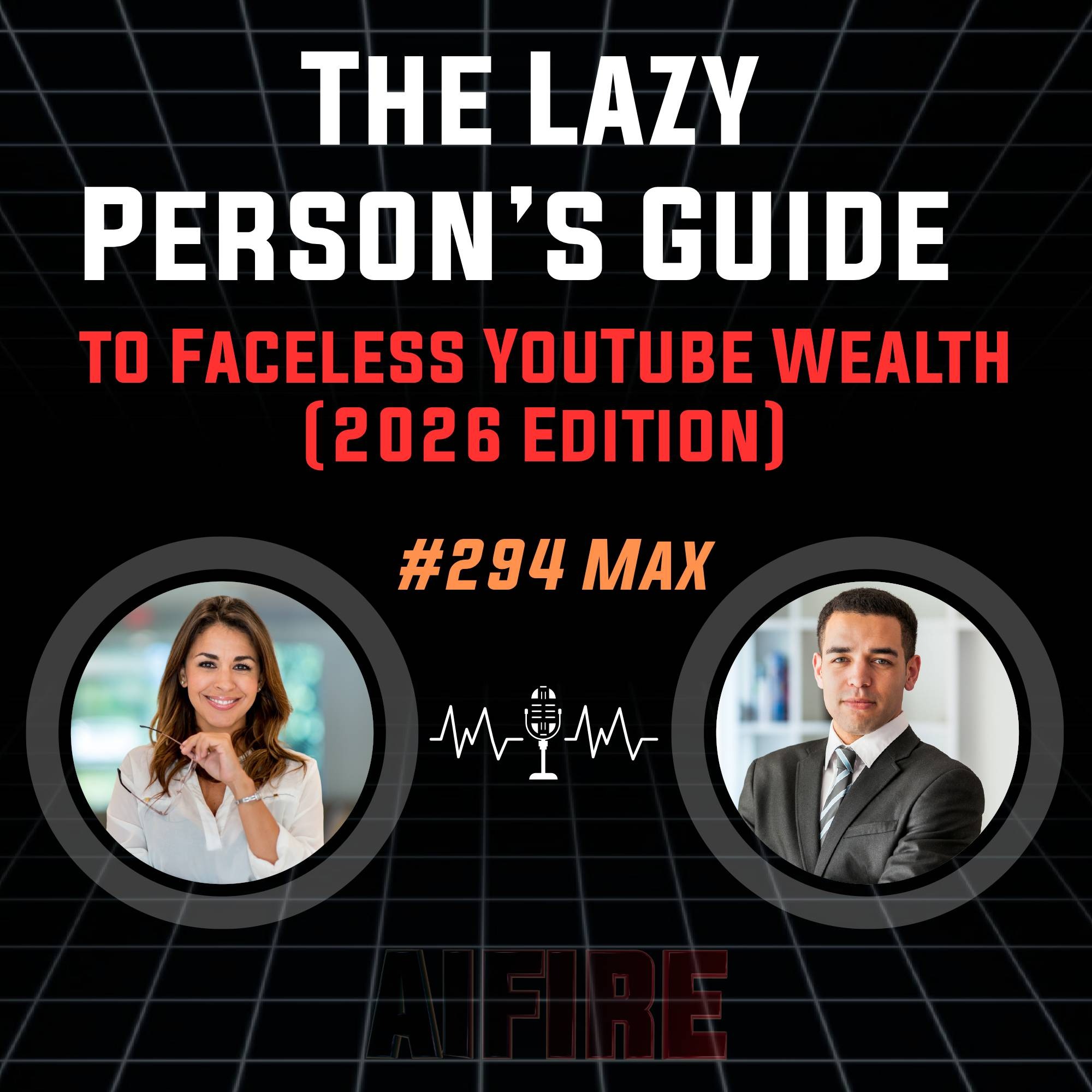 #294 Max: The Lazy Person’s Guide to Faceless YouTube Wealth (2026 Edition)