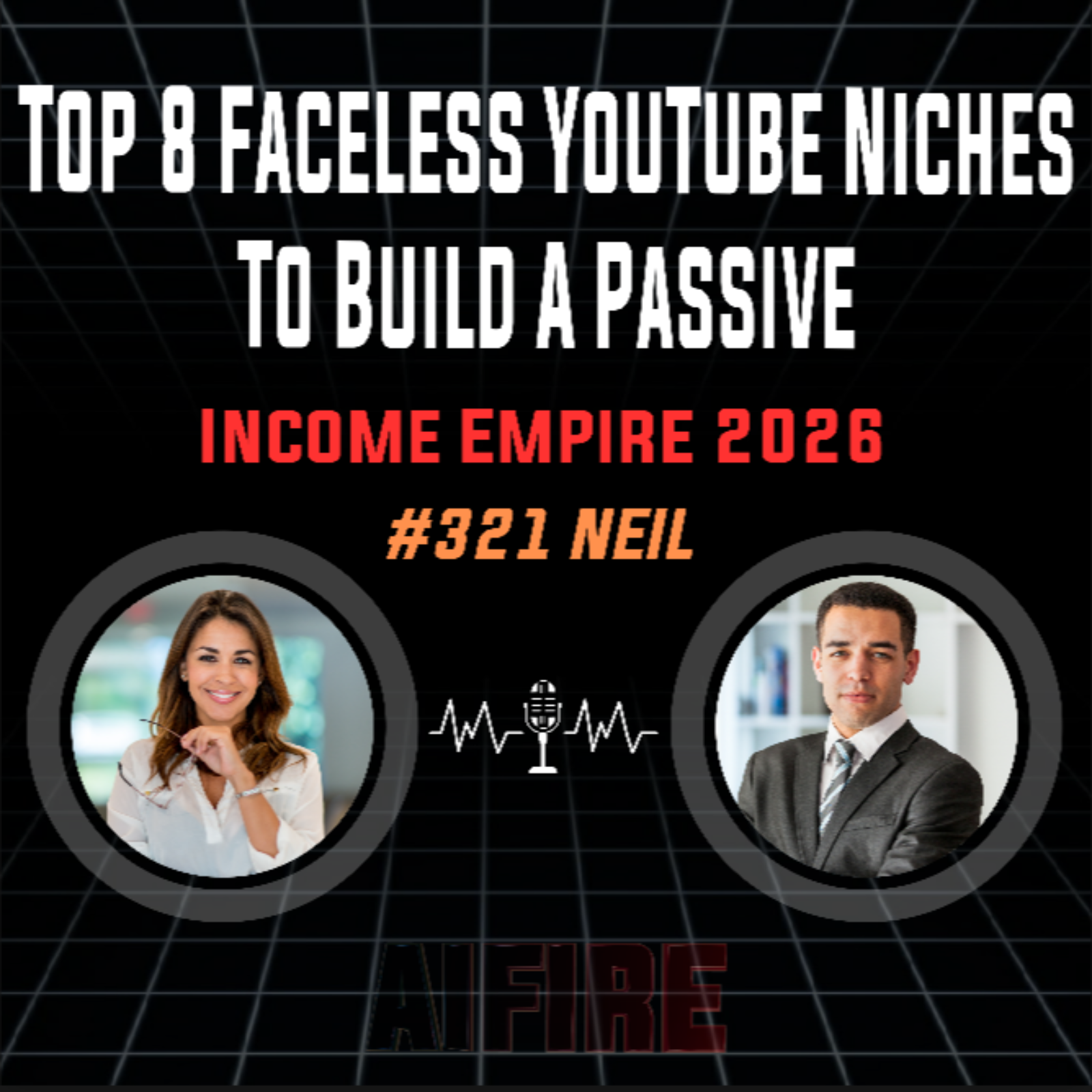 #321 Neil: Top 8 Faceless YouTube Niches To Build A Passive Income Empire 2026