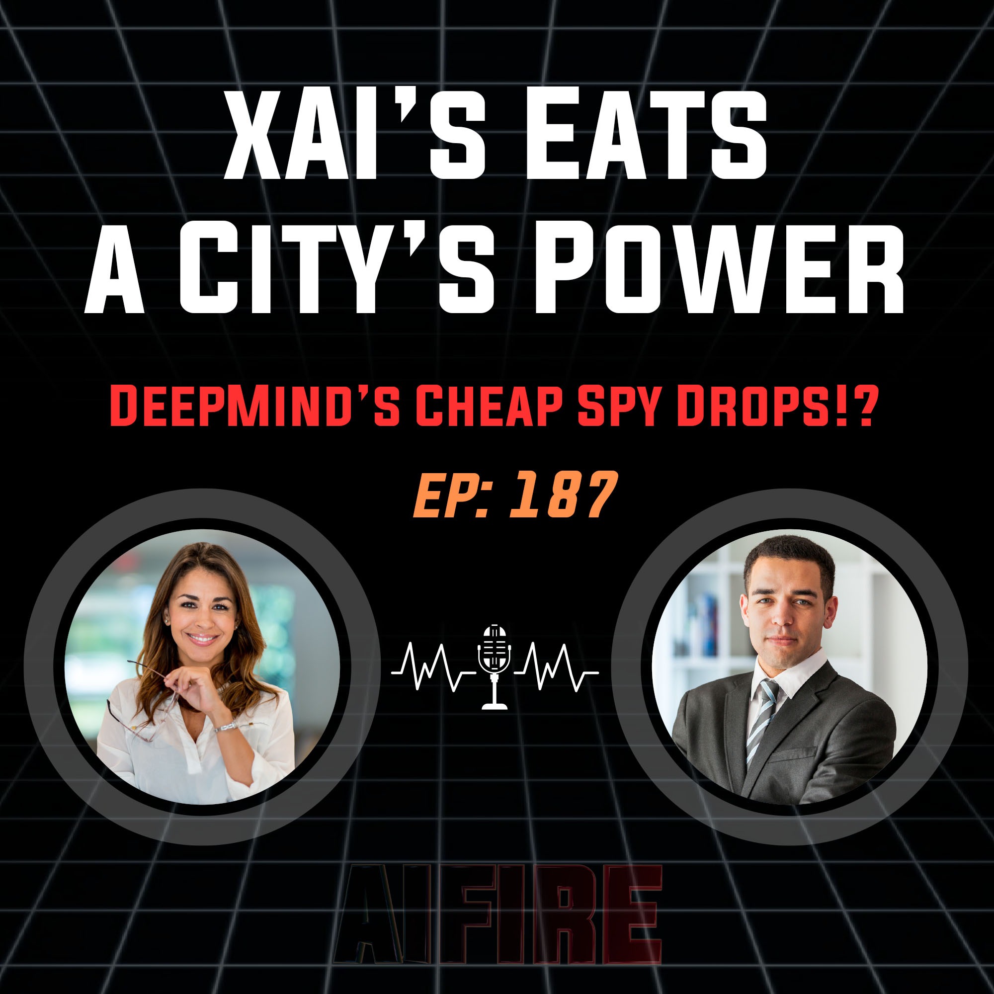 🎙️ EP 187: xAI’s Supercomputer Eats a City’s Power. DeepMind’s Cheap Spy Drops.