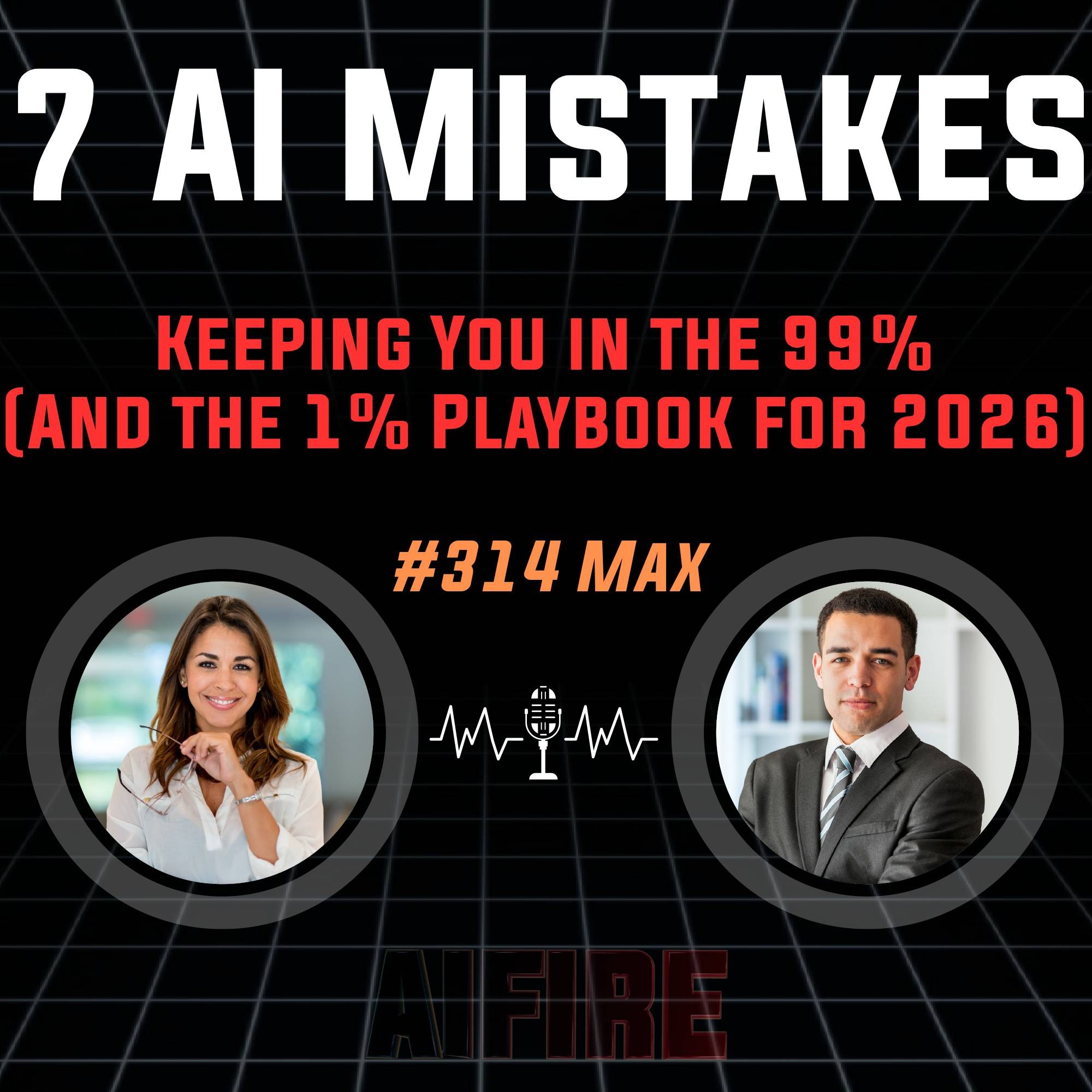 #314 Max: 7 AI Mistakes Keeping You in the 99% (And the 1% Playbook for 2026)
