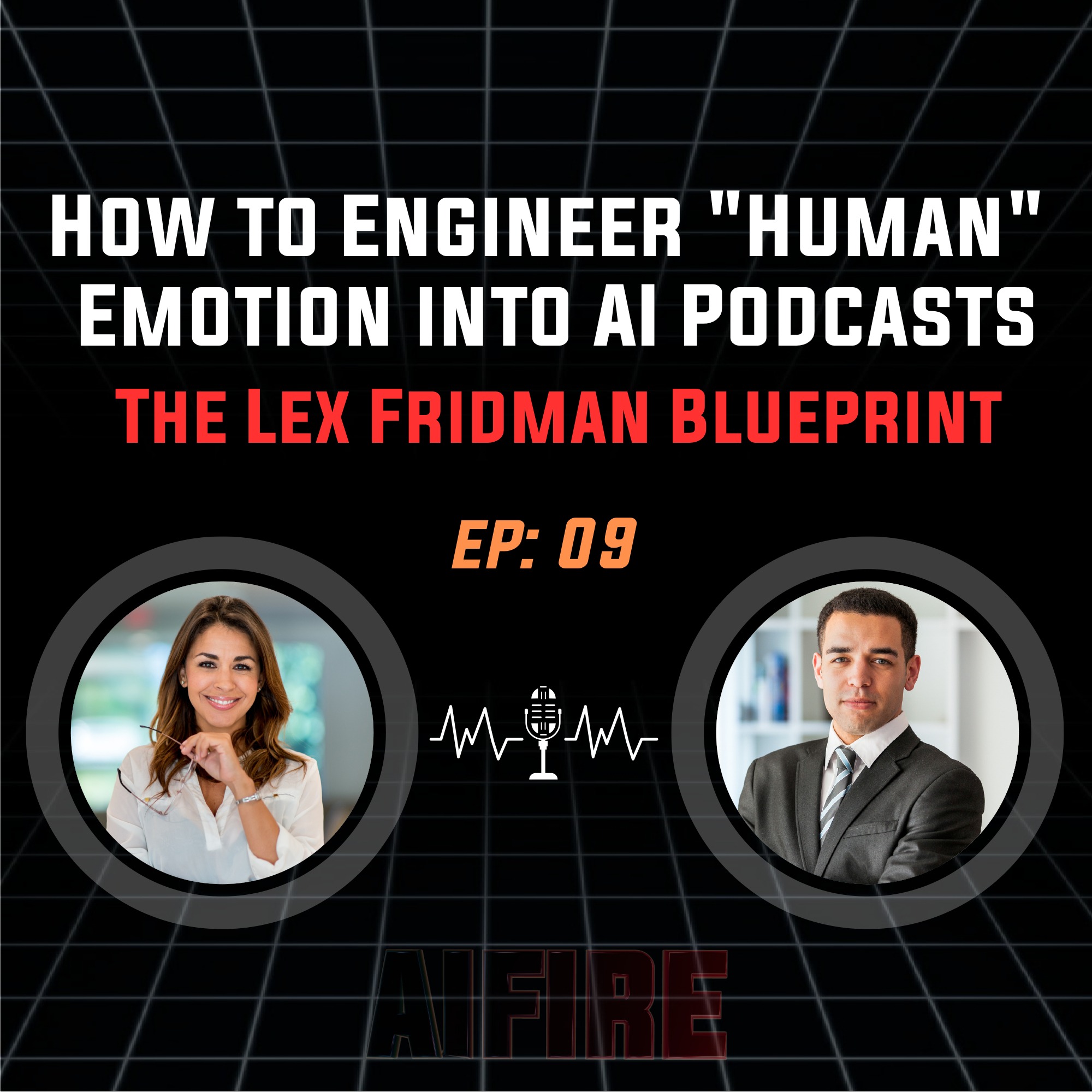 #09 Robin: The Lex Fridman Blueprint (How to Engineer "Human" Emotion into AI Podcasts)