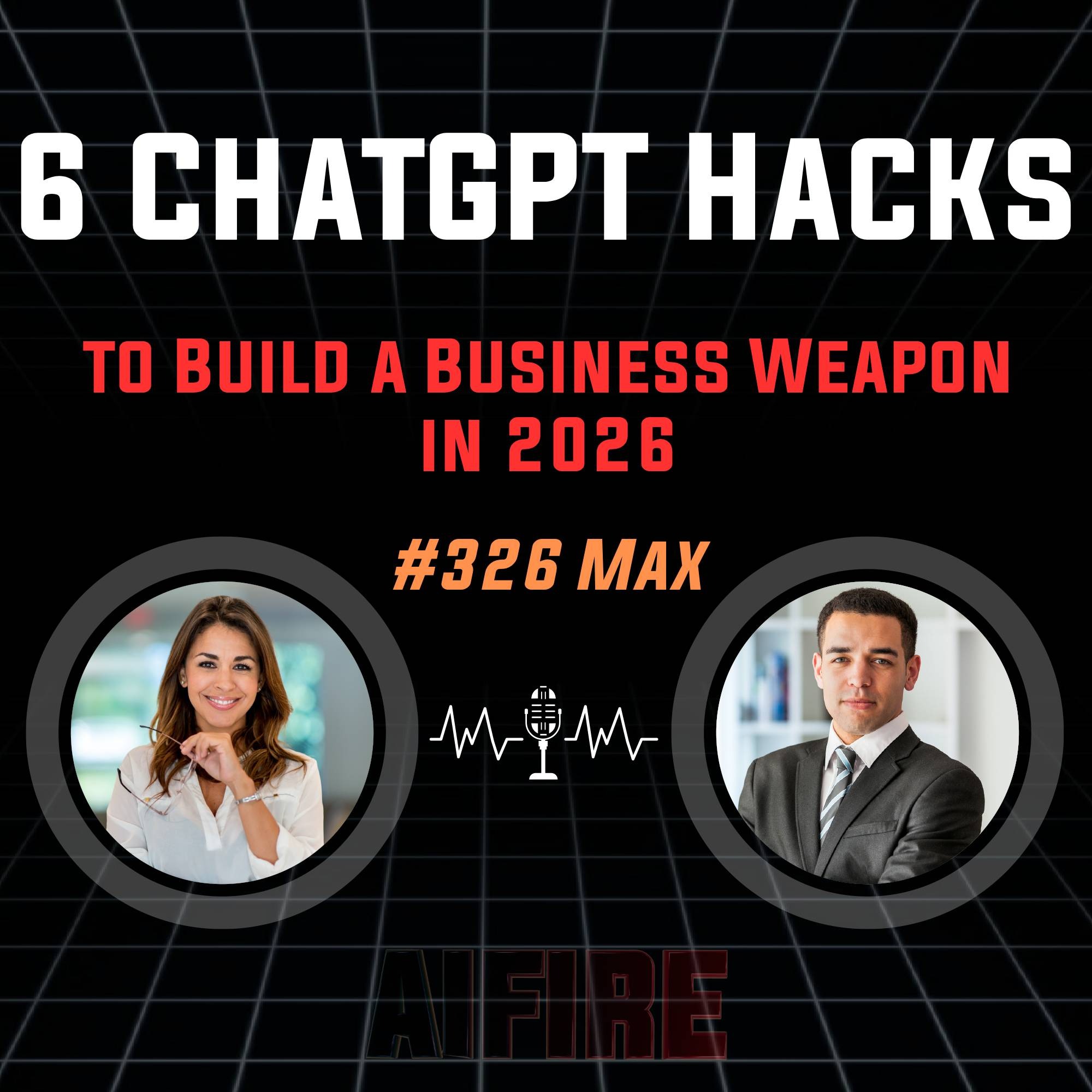 #326 Max: 6 ChatGPT Hacks to Build a Business Weapon in 2026