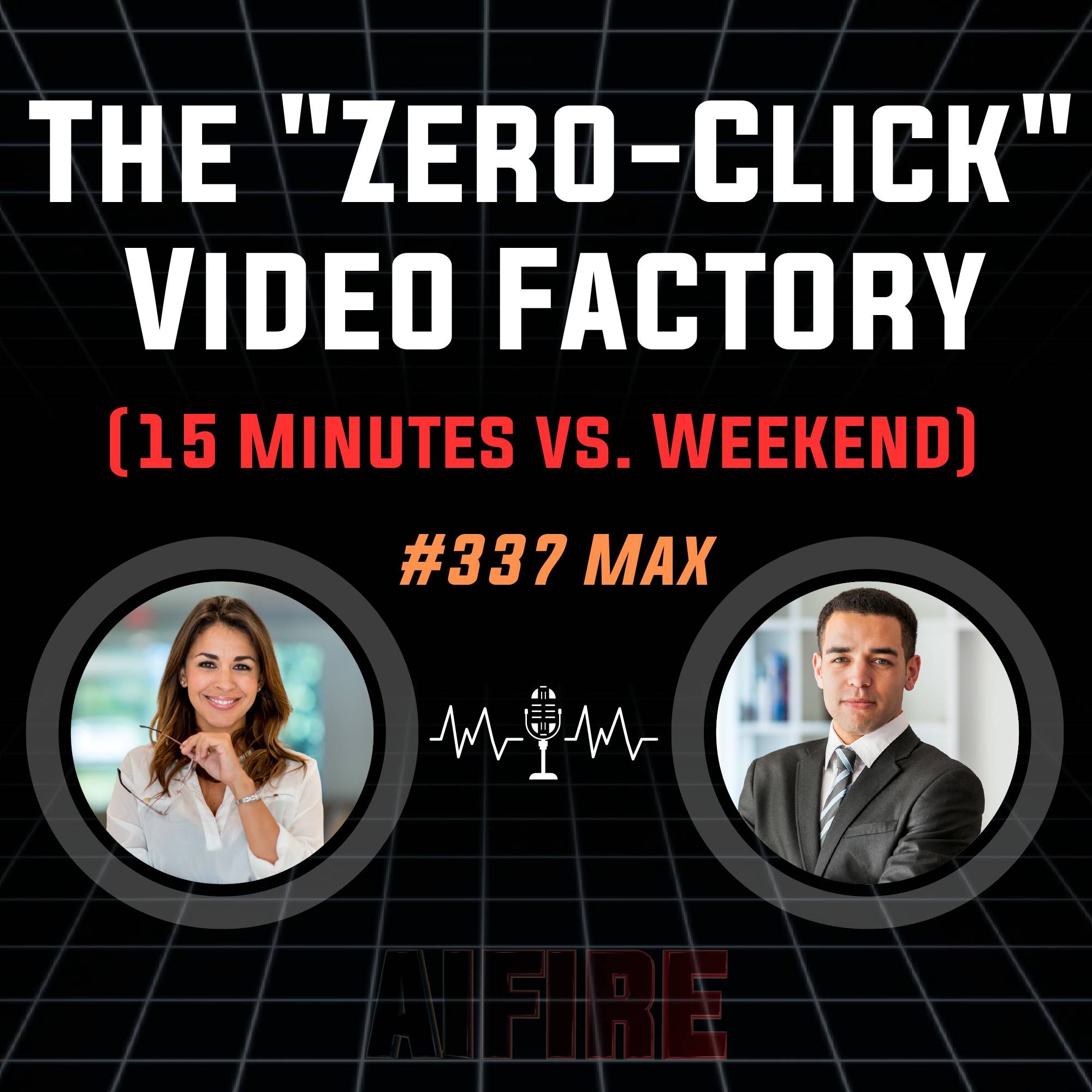 #337 Max: The "Zero-Click" Video Factory (15 Minutes vs. Weekend)