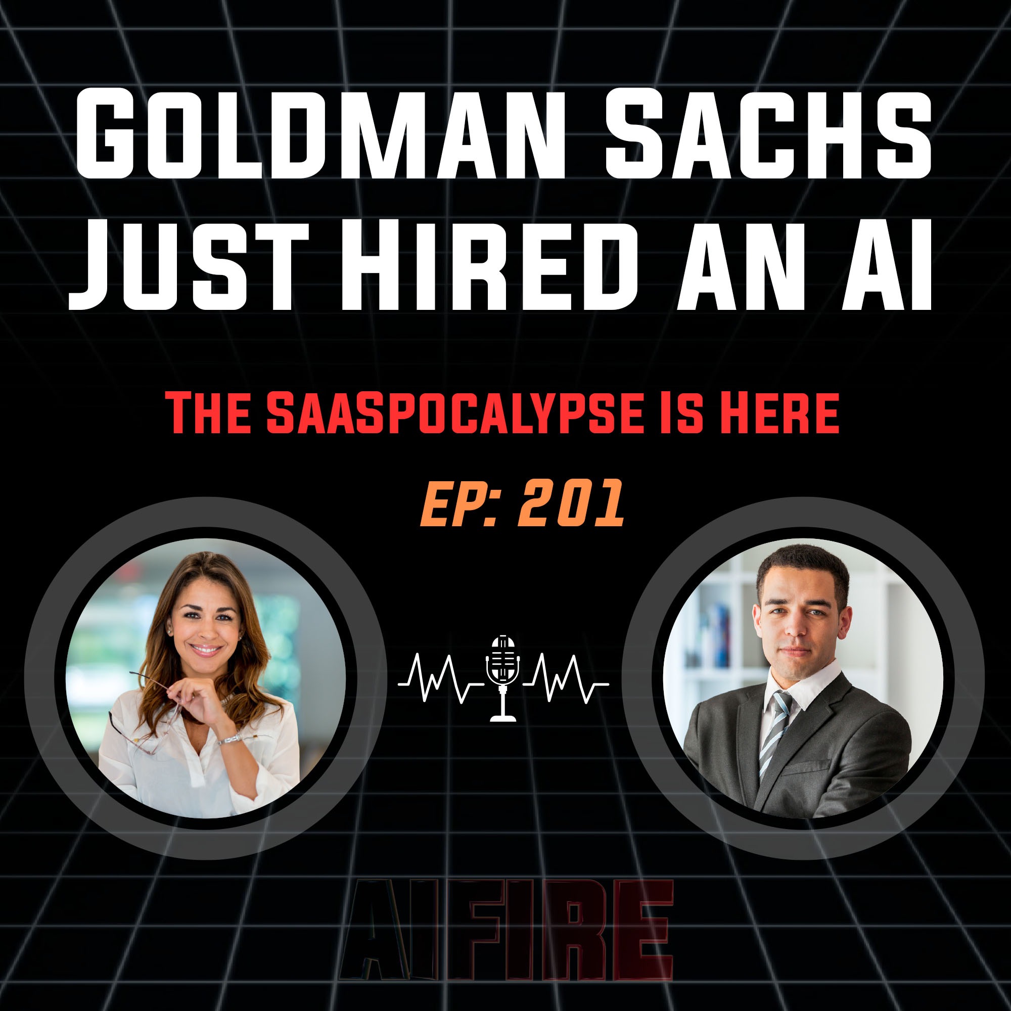 🎙️ EP 201: Goldman Sachs Just Hired an AI. The SaaSpocalypse Is Here.