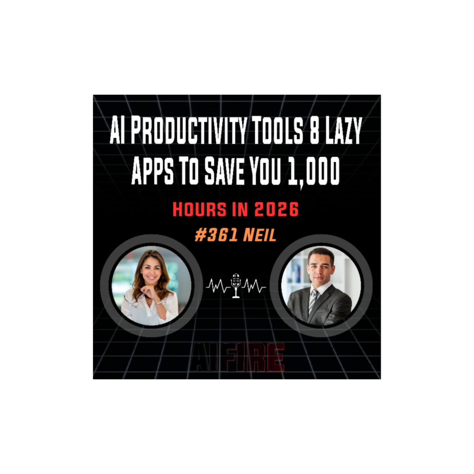 #361 Neil: AI Productivity Tools 8 Lazy Apps To Save You 1,000 Hours In 2026