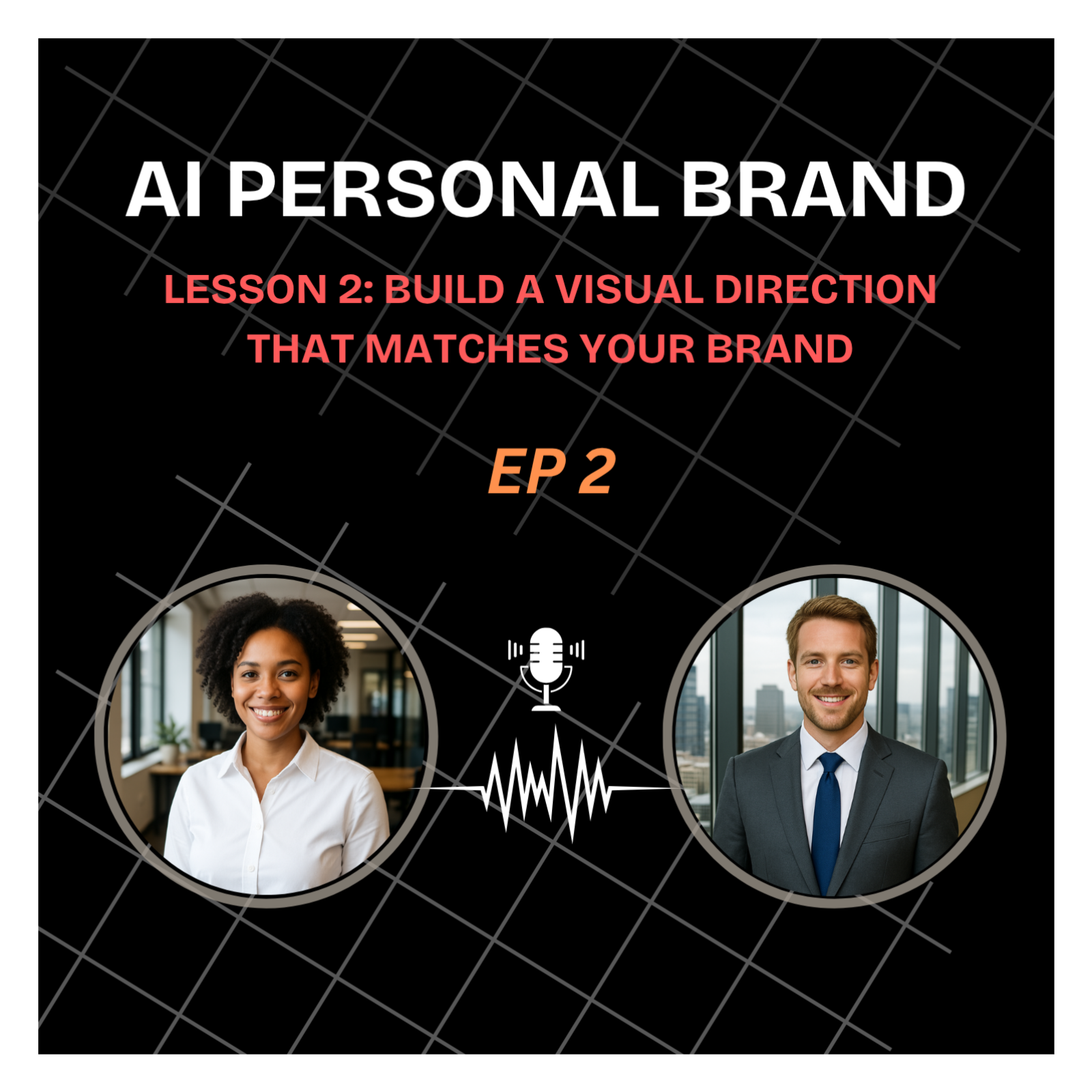 #04 Amia: [AI Personal Brand Playbook] Lesson 2: Build a Visual Direction That Matches Your Brand