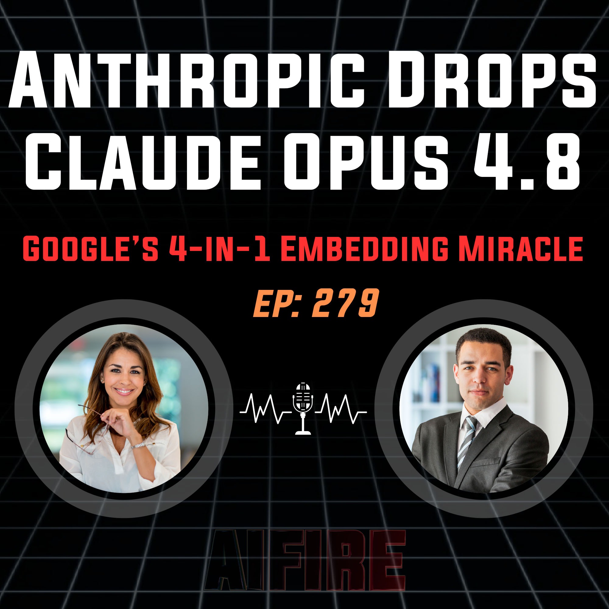 🎙️ EP 279: Anthropic’s Panic Drop of Opus 4.8 & Google’s 4-in-1 Embedding Miracle