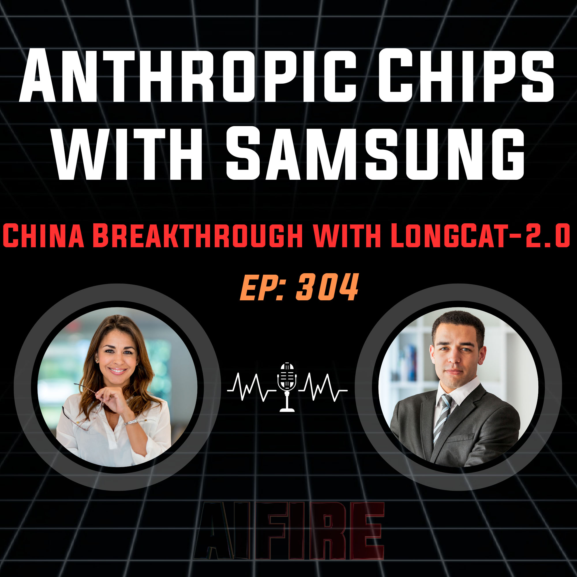 🎙️ EP 304: Anthropic Custom Chips with Samsung & China Hits Breakthrough with LongCat-2.0 episode artwork