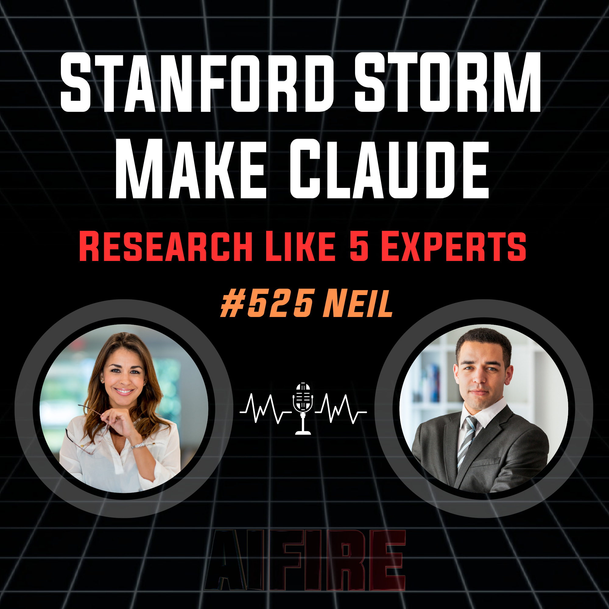 #525 Neil: Stanford STORM Make Claude Research Like 5 Experts episode artwork