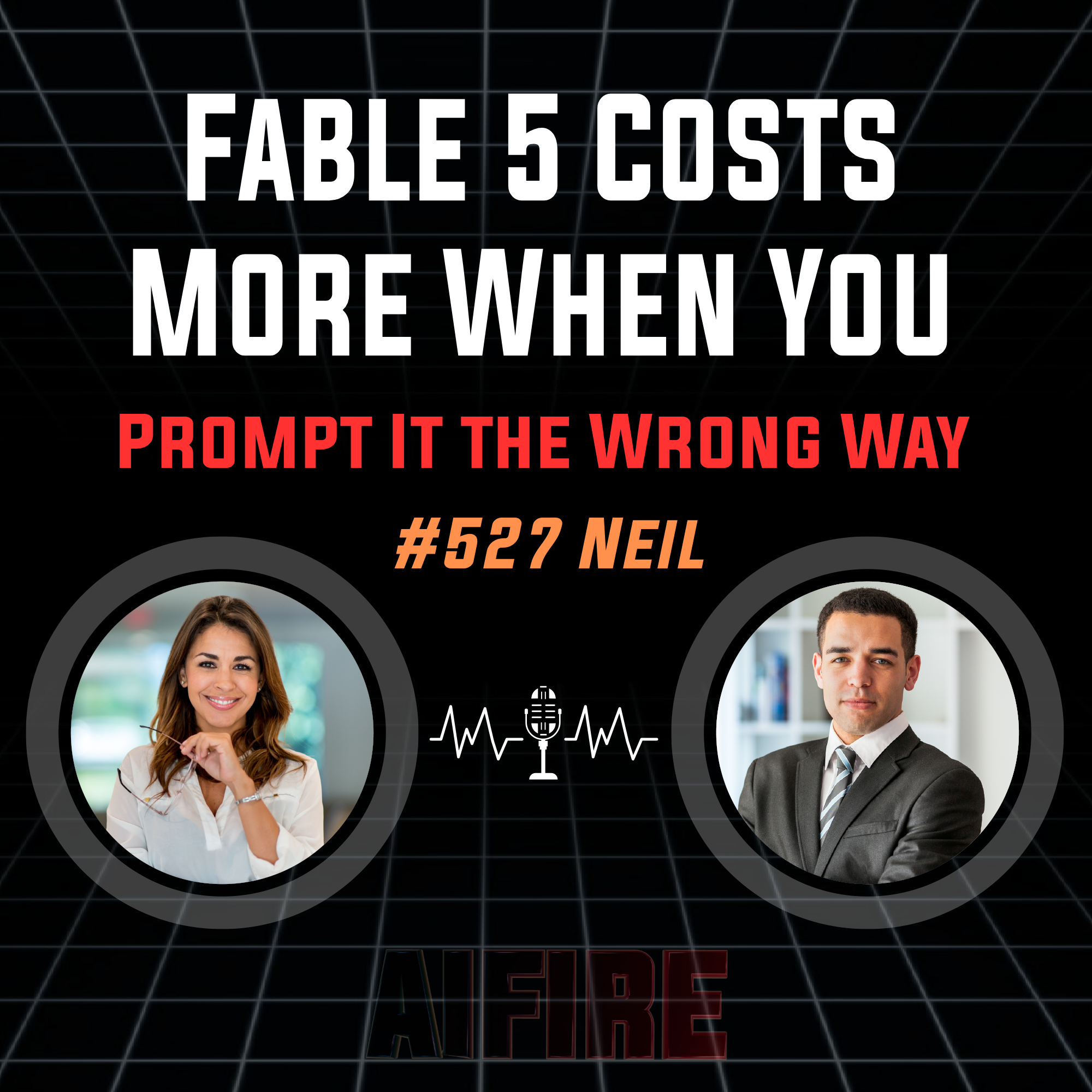 #527 Neil:  Fable 5 Costs More When You Prompt It the Wrong Way episode artwork