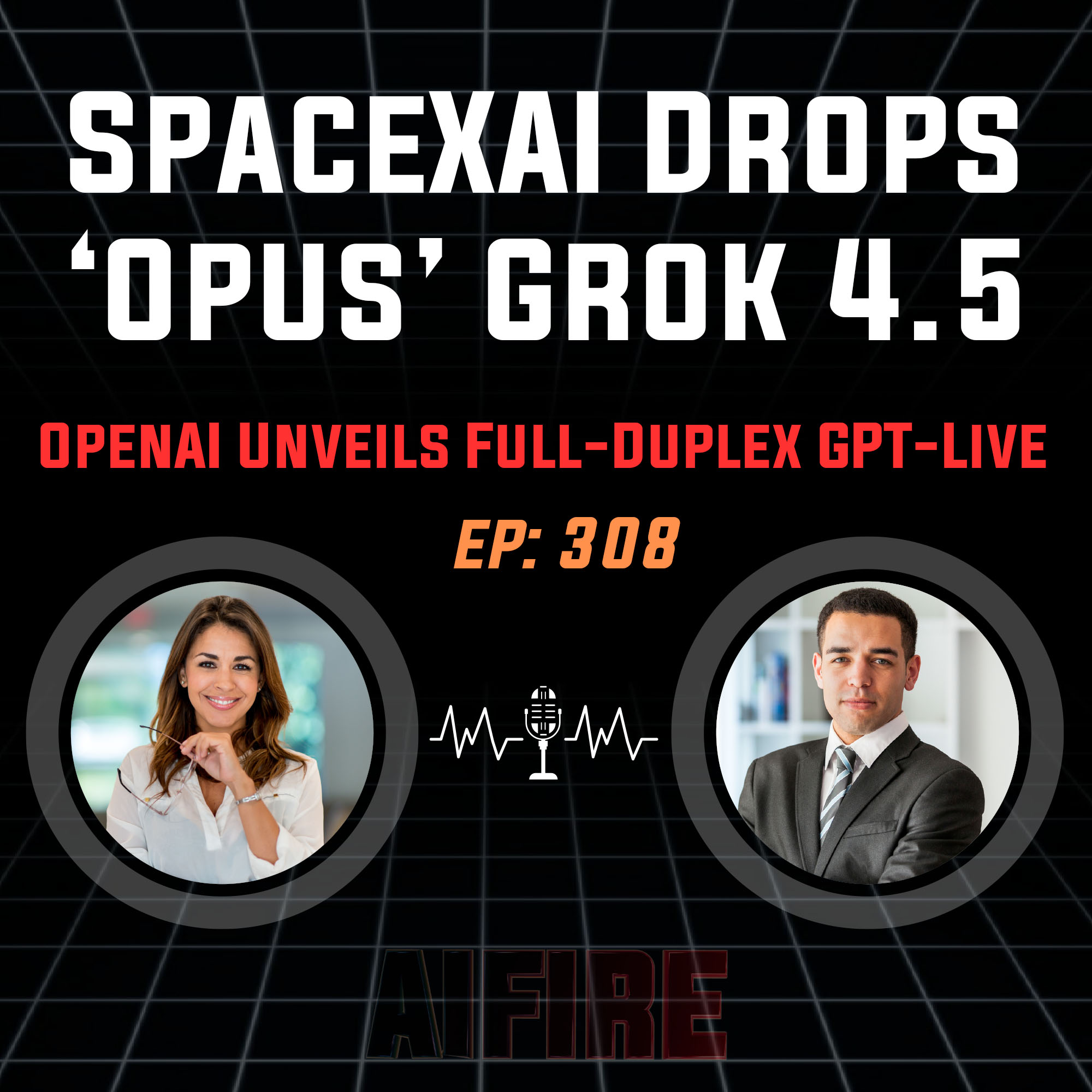 🎙️ EP 308: SpaceXAI Drops Opus-Class Grok 4.5 & OpenAI Unveils Full-Duplex "GPT-Live"