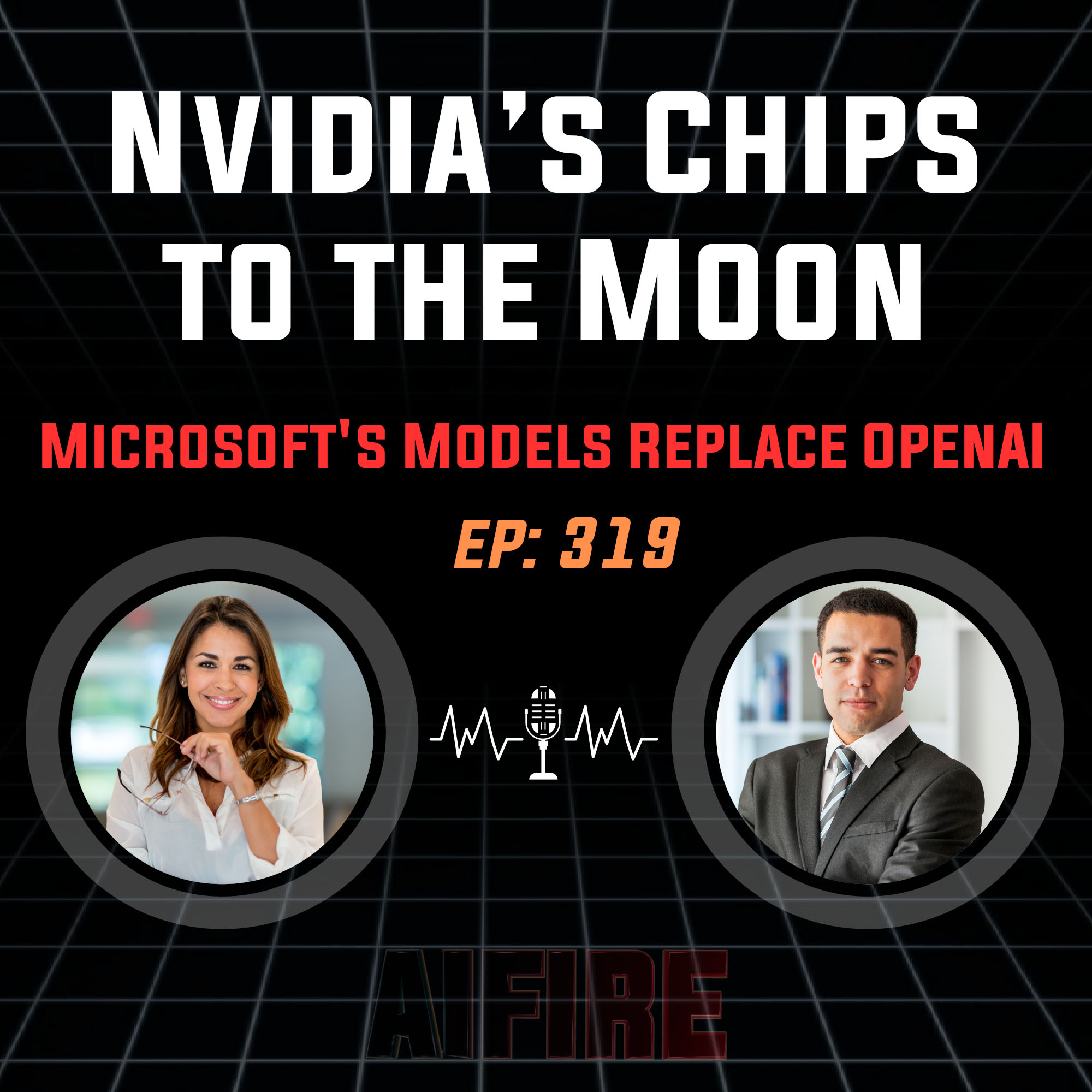 ️ EP 319: Nvidia Sending Chips to the Moon & Microsoft's MAI Models Replace OpenAI episode artwork