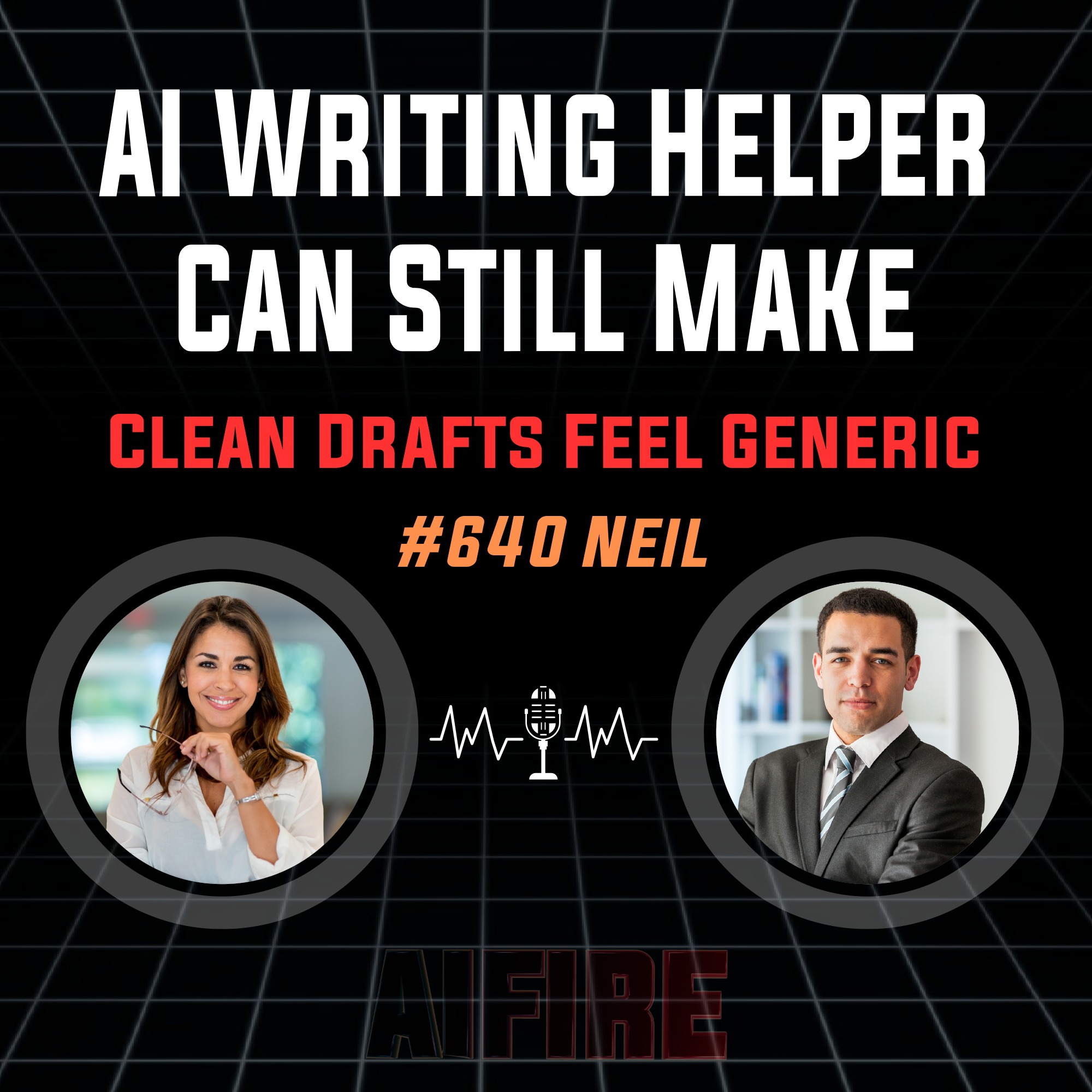 #640 Neil: AI Writing Helper Can Still Make Clean Drafts Feel Generic Episode cover