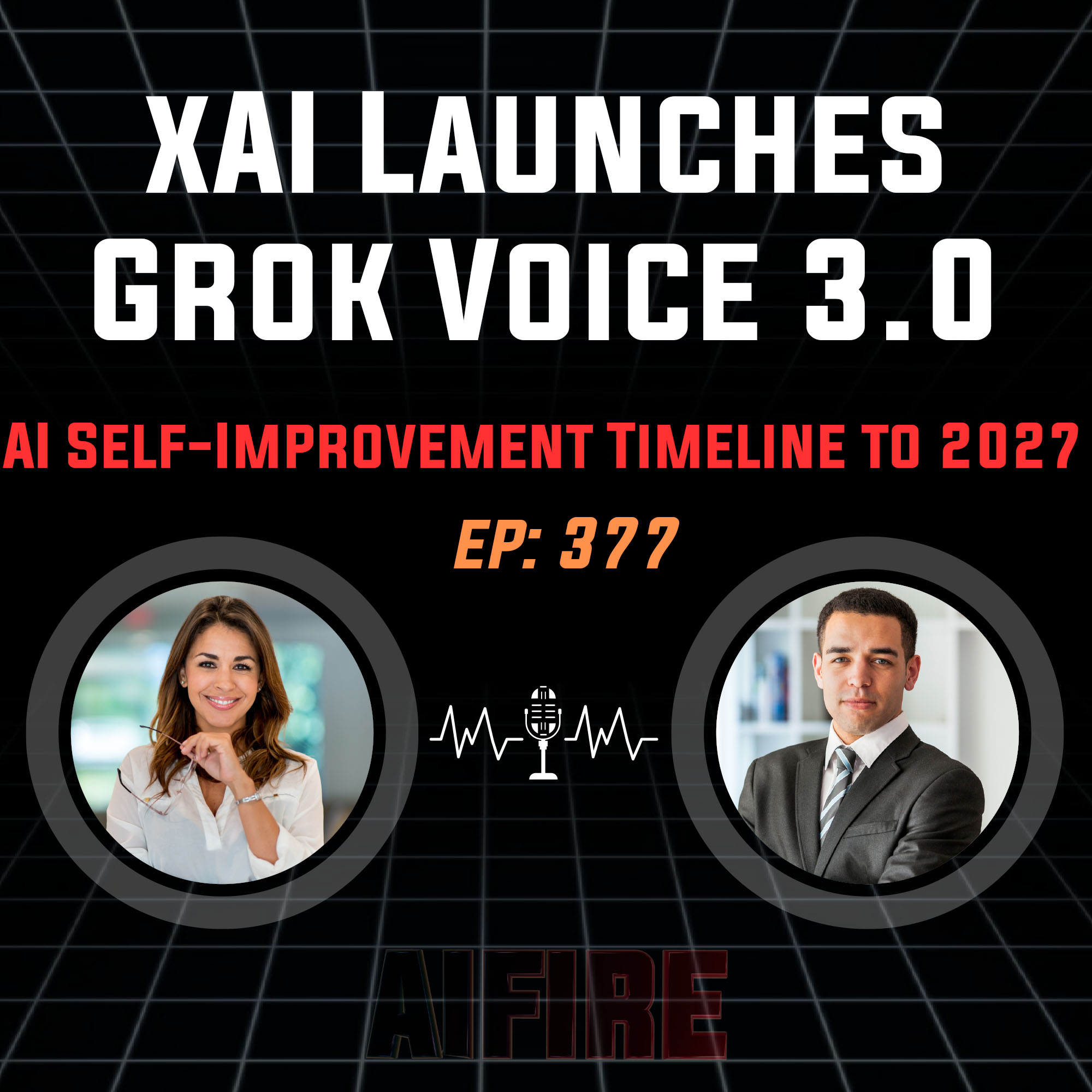 🎙 EP 377: xAI Launches Grok Voice 3.0 & Jack Clark Pulls AI Self-Improvement Timeline to 2027