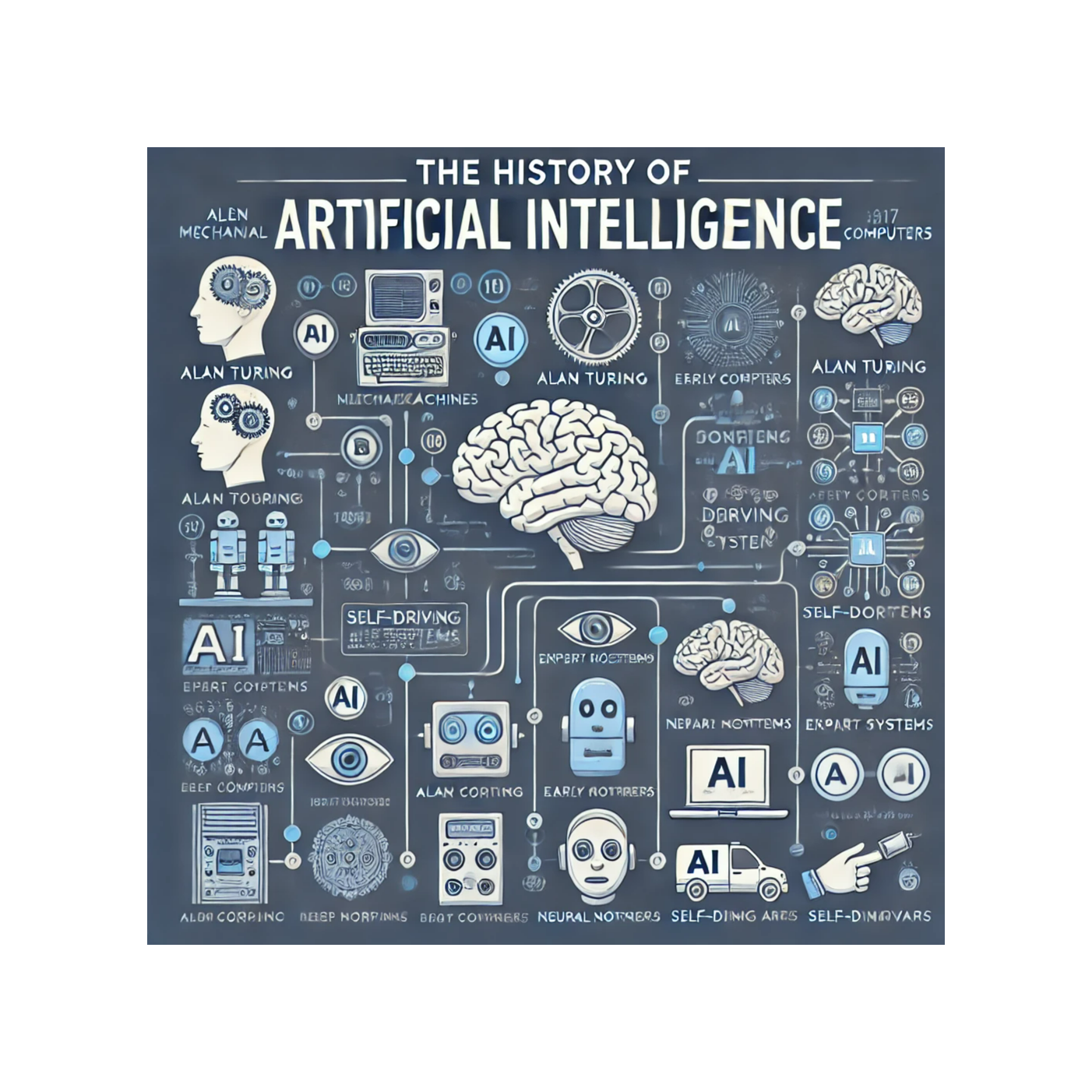 The history of AI - an abridged version episode artwork