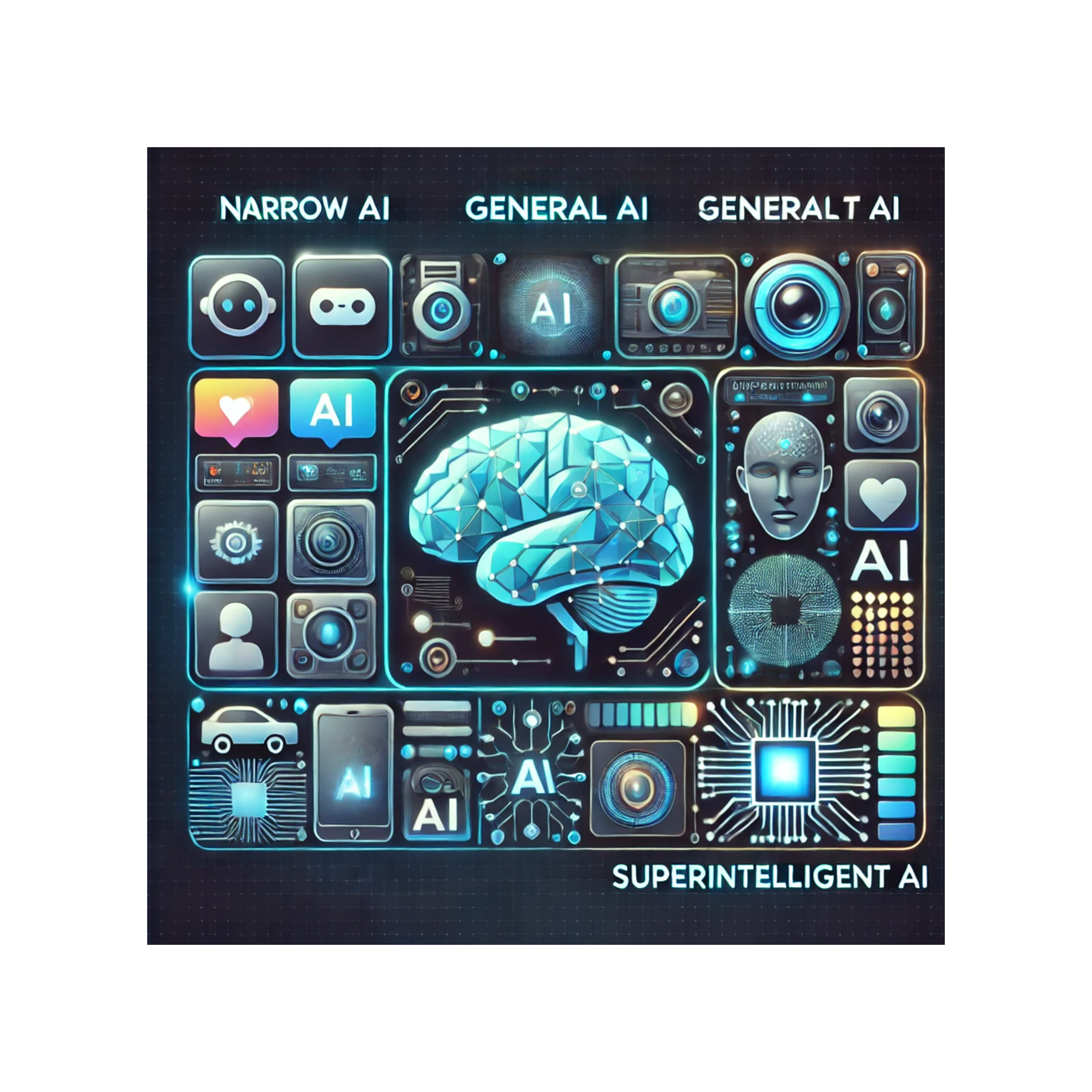 Brief Summary of the types of AI as well as AGI and ASI episode artwork