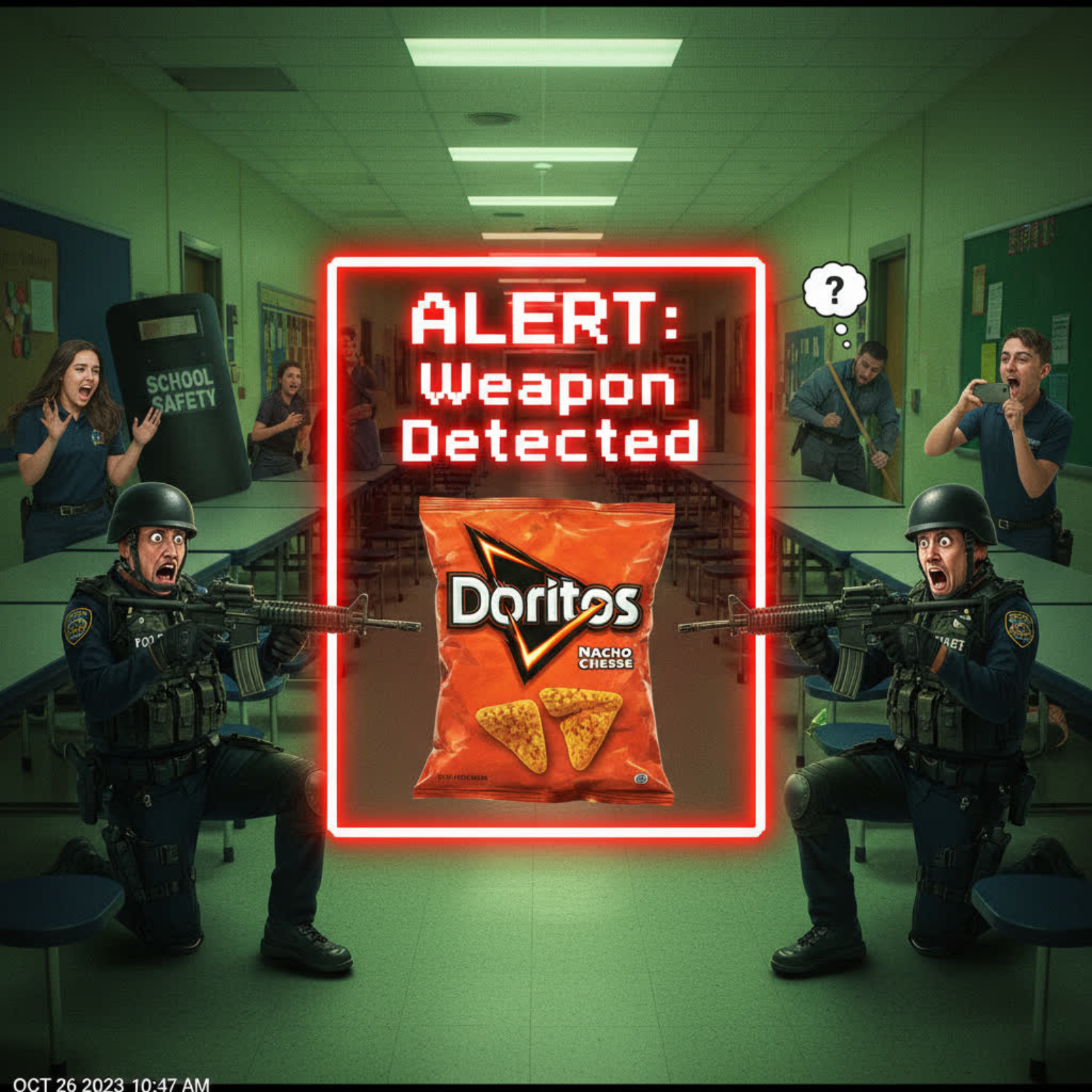 AI in 5: AI Misfires: Doritos Bag Guns, Chatbot Stalkers, and Strange AI Experiments (October 28, 2025)