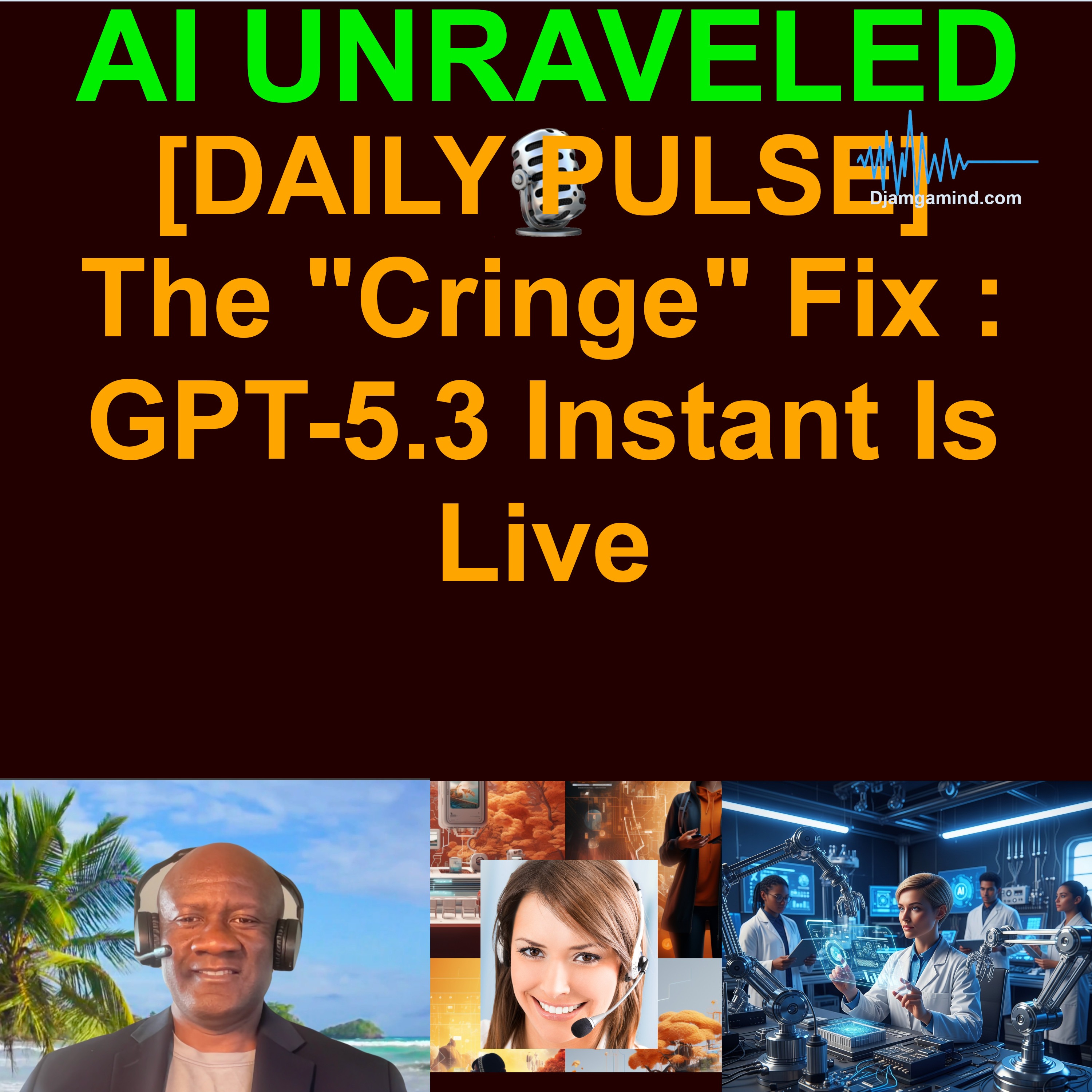 [PULSE] GPT-5.3 Instant: More Accuracy, Better Search, Less "Cringe" episode artwork