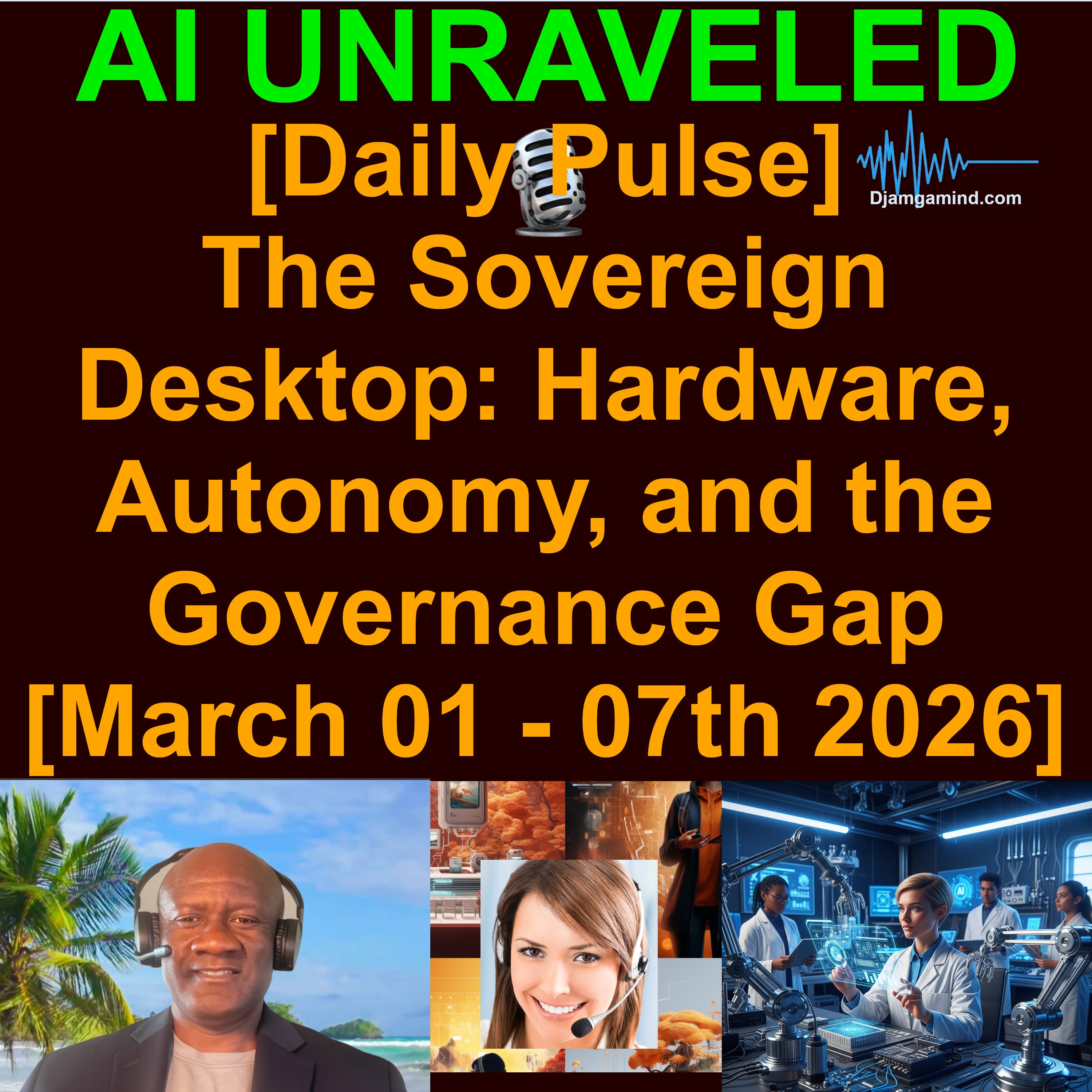 [TEASER] The Sovereign Desktop: Hardware, Autonomy, and the Governance Gap [March 01 - 07th 2026] episode artwork