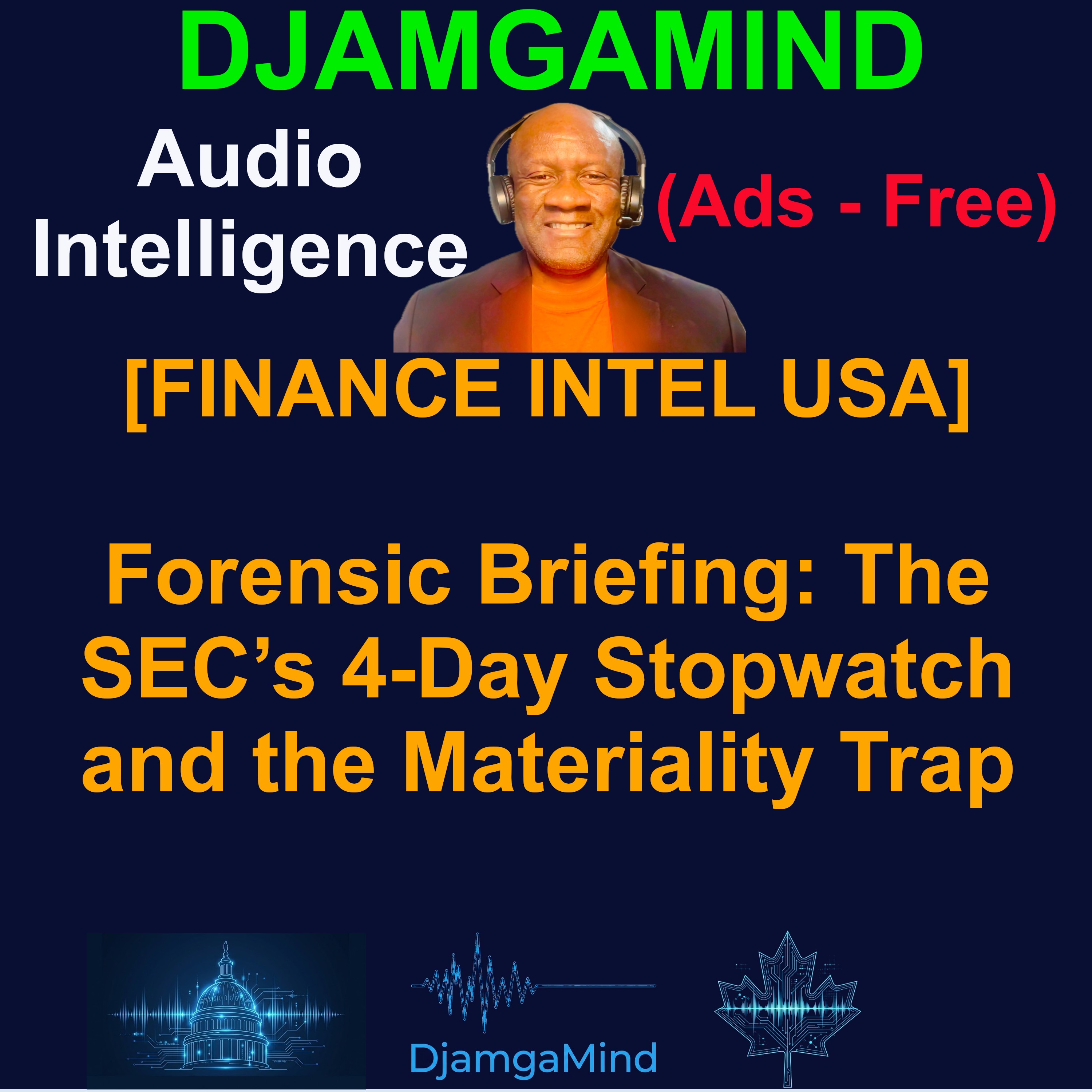 [FINANCE INTEL USA TEASER] Forensic Briefing: The SEC’s 4-Day Stopwatch and the Materiality Trap episode artwork