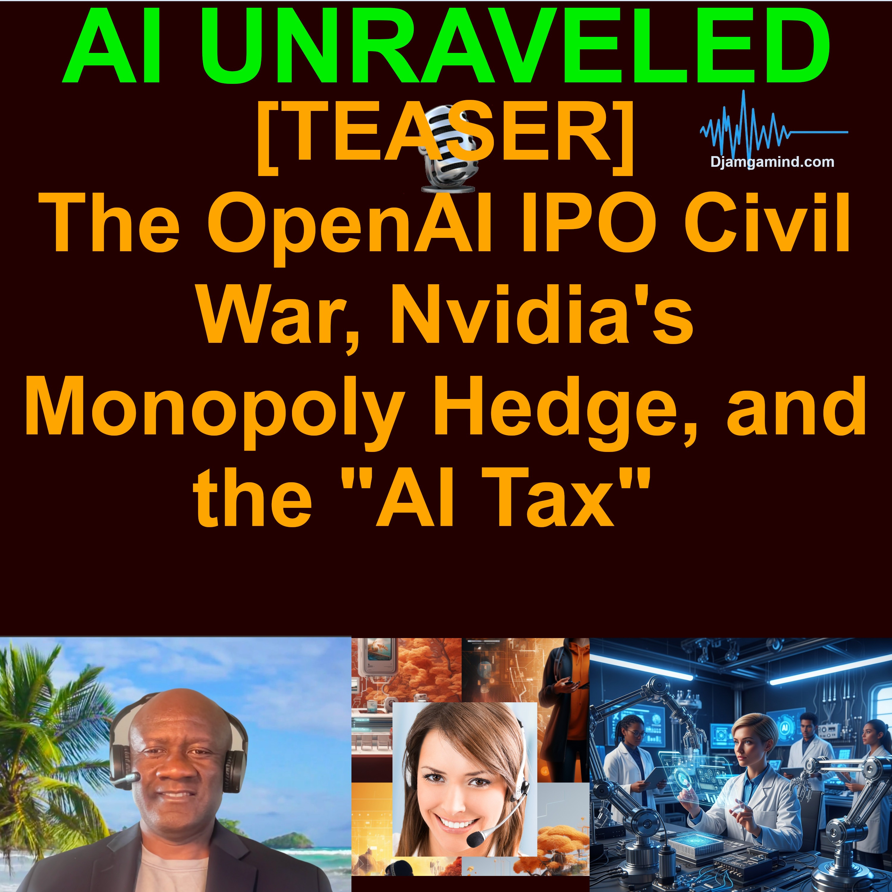 [AI DAILY NEWS RUNDOWN TEASER] The OpenAI IPO Civil War, Nvidia's Monopoly Hedge, and the "AI Tax" (April 6th 2026 - Part I) episode artwork