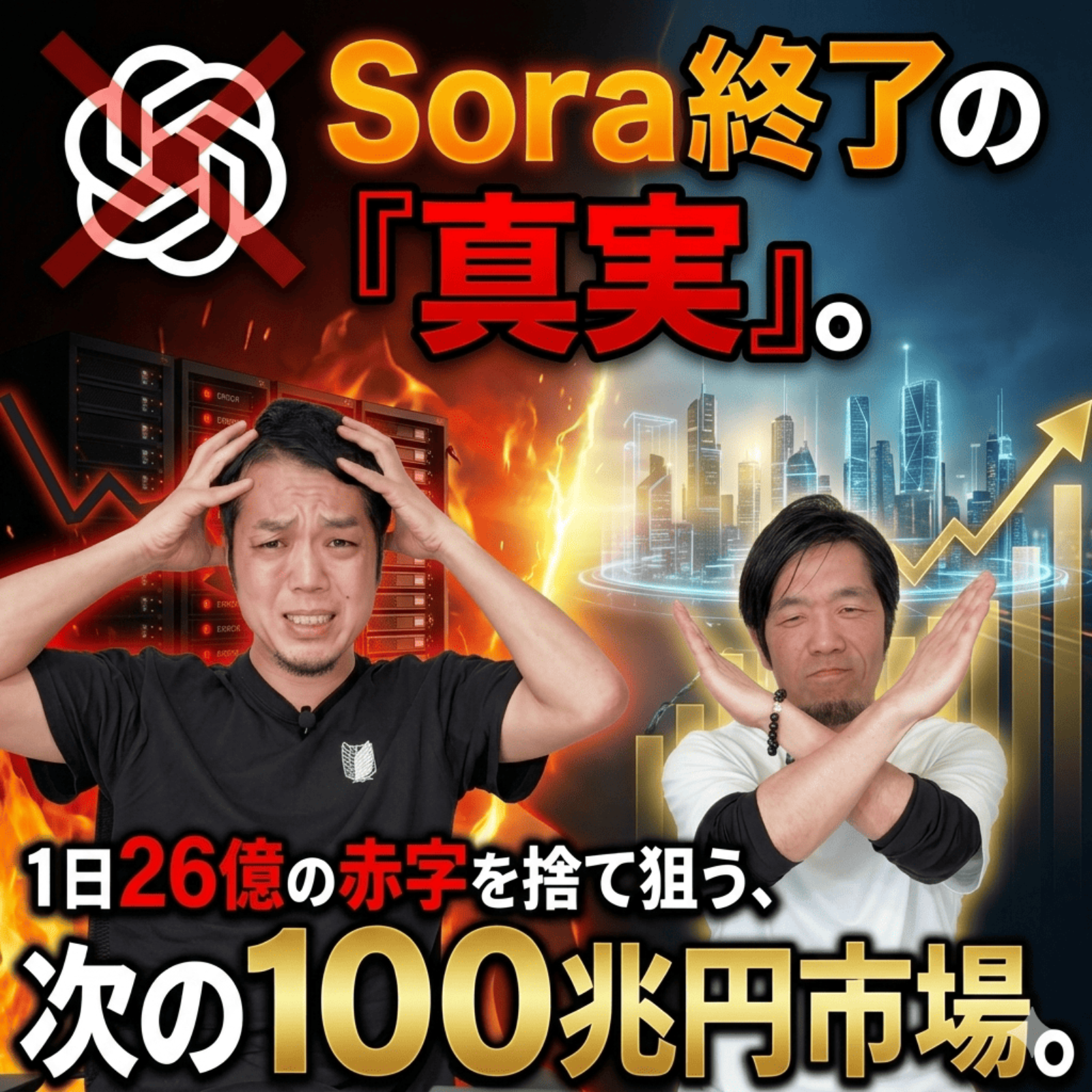 Sora終了は「敗北」ではない。GoogleとOpenAIがエンタメを捨ててまで奪い合う「新聖域」とは？ episode artwork
