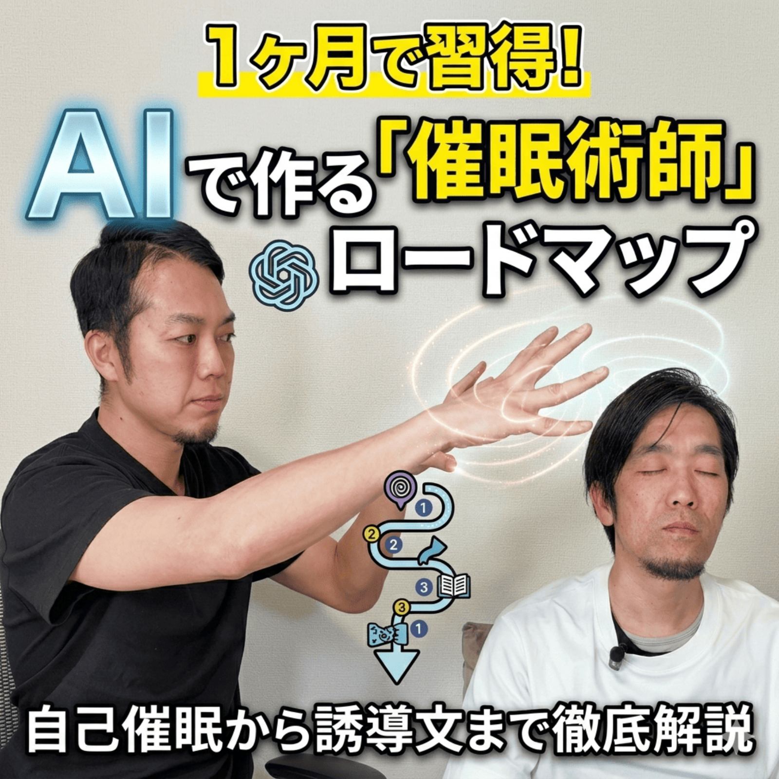 AIに「催眠術師へのロードマップ」を作らせたら、1ヶ月で習得できるガチ勢向けプランが出てきた件 episode artwork