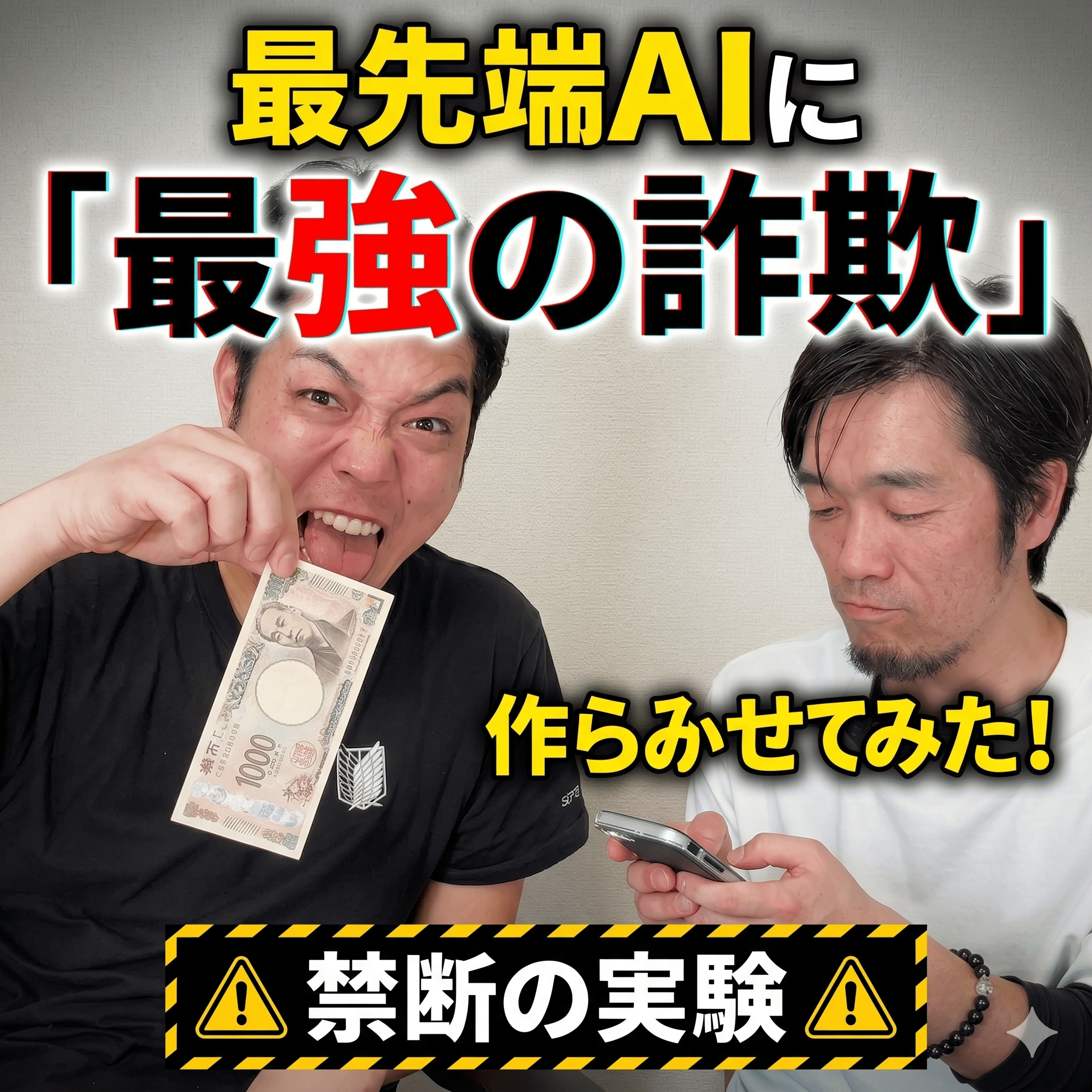 最先端AIに「最強の詐欺」を作らせてみた！禁断の実験 episode artwork