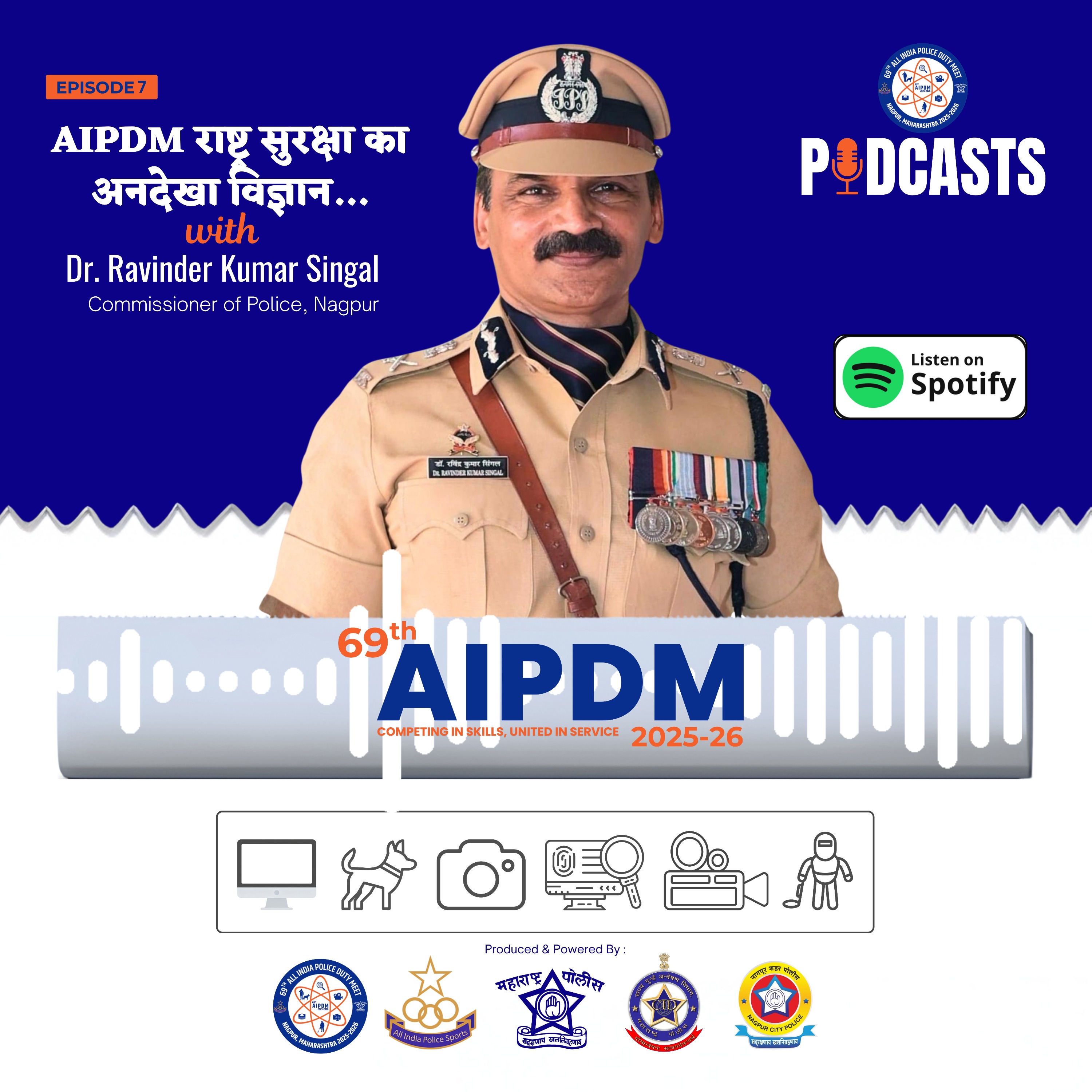 AIPDM राष्ट्र सुरक्षा का अनदेखा विज्ञान...with Dr. Ravinder Kumar Singal episode artwork