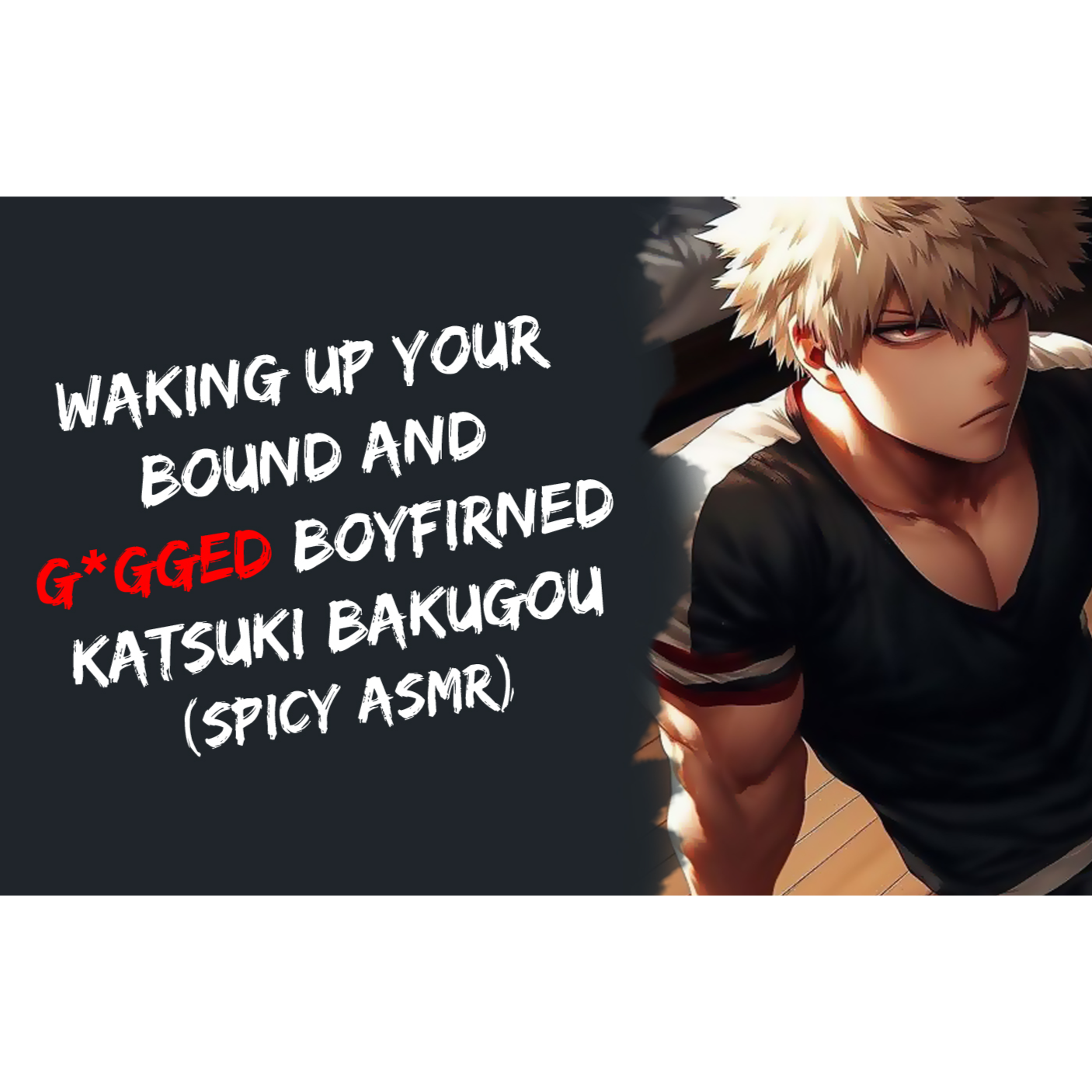 Waking Up Your Boyfriend Bakugou With A Surprise (Spicy ASMR)