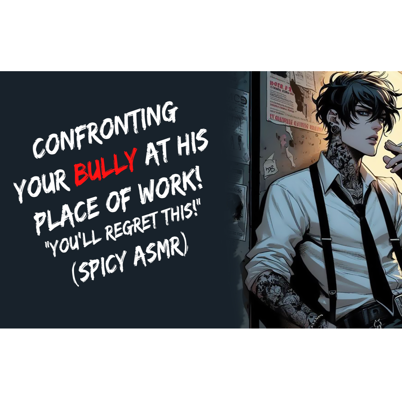 Confronting Your Bully At His Place Of Work! "You'll Regret This!" (Spicy ASMR)