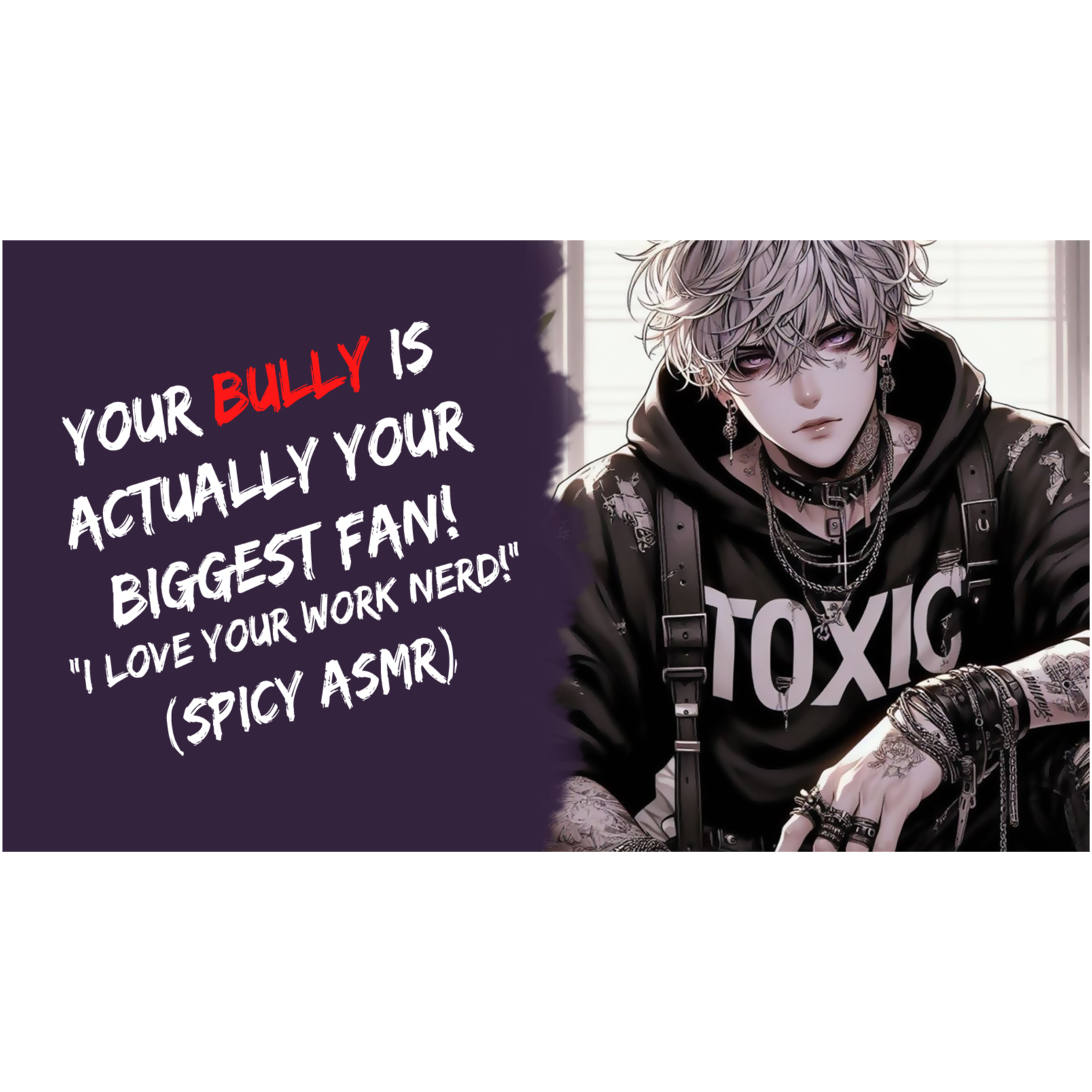 Your Bully Is Actually Your Biggest Fan! "I Love Your Work Nerd!" (Spicy ASMR)