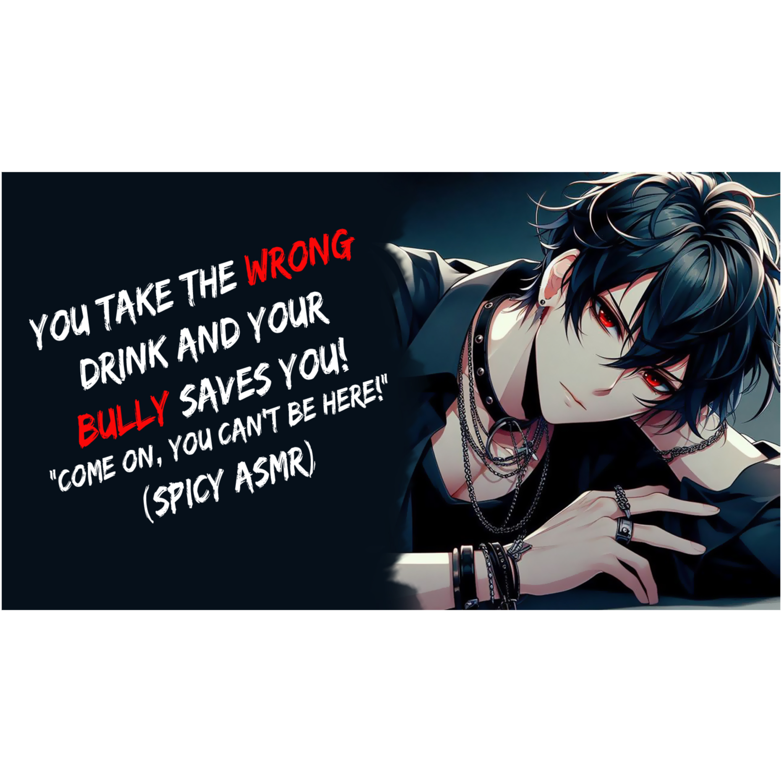 You Take The Wrong Drink And Your Bully Saves You! (Spicy ASMR)